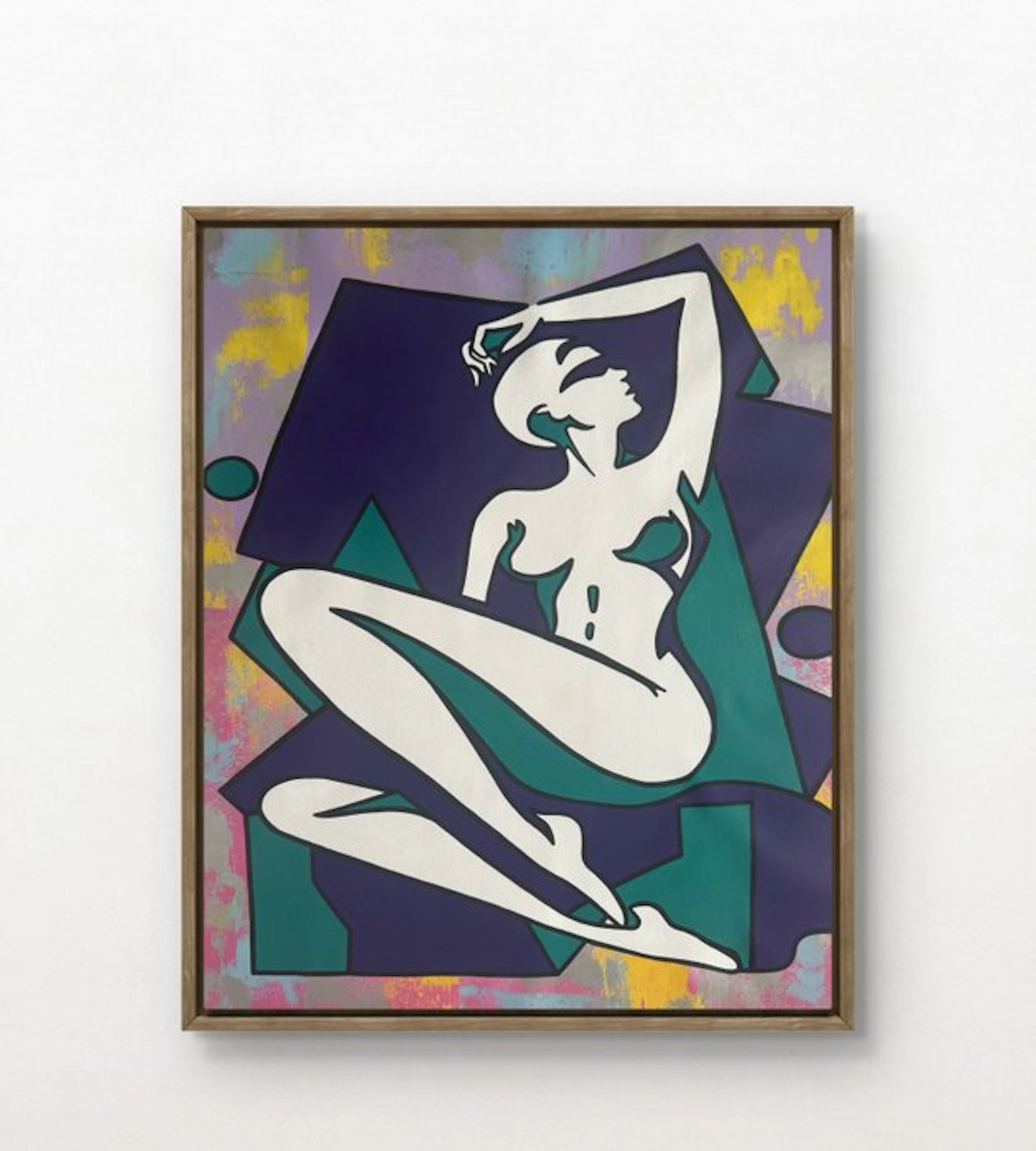 isem (1985) - Nude sexy (size 76x60cm 100% hand paint)