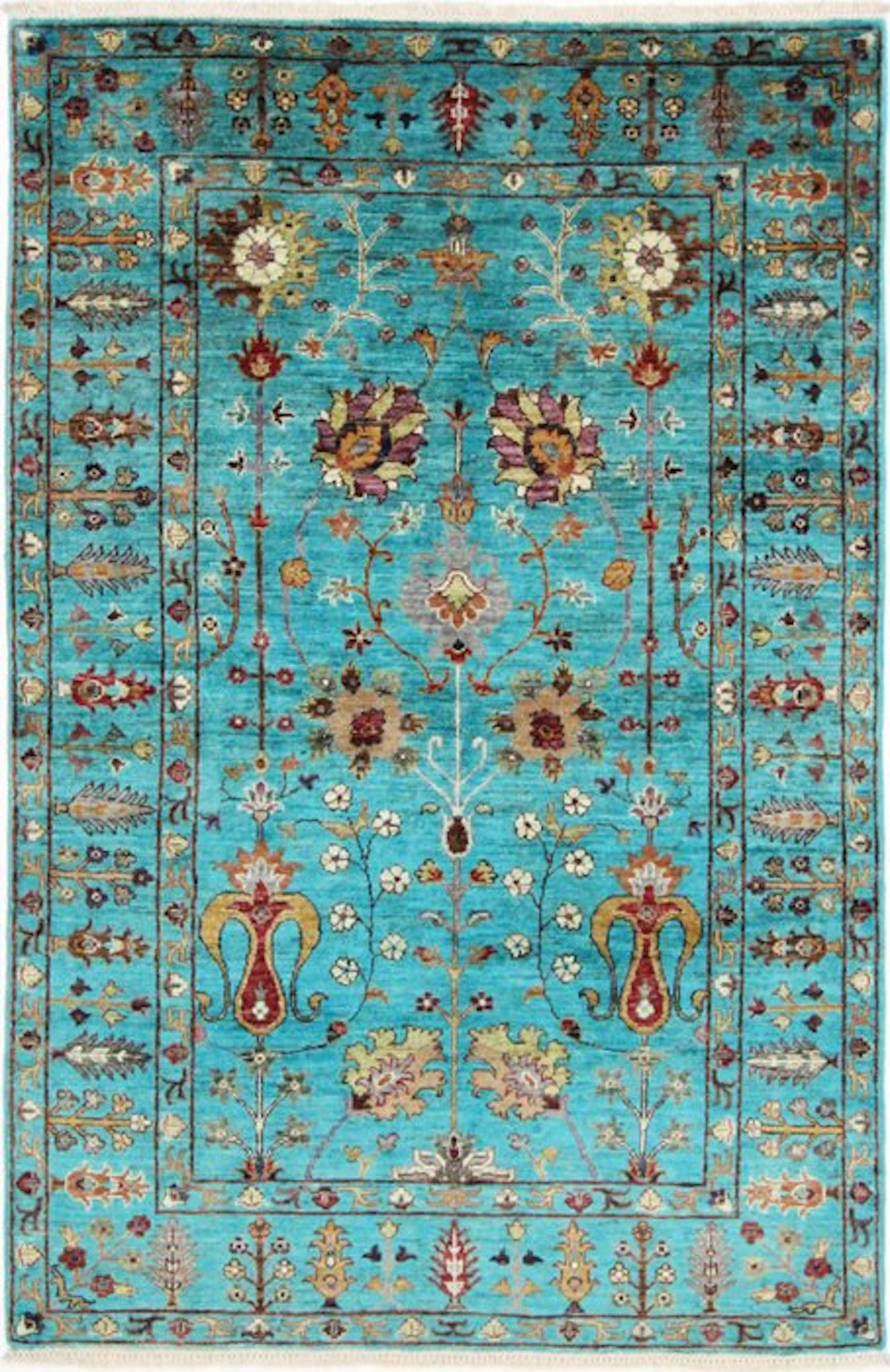 Hand-knotted rug Ziegler Chubi rug