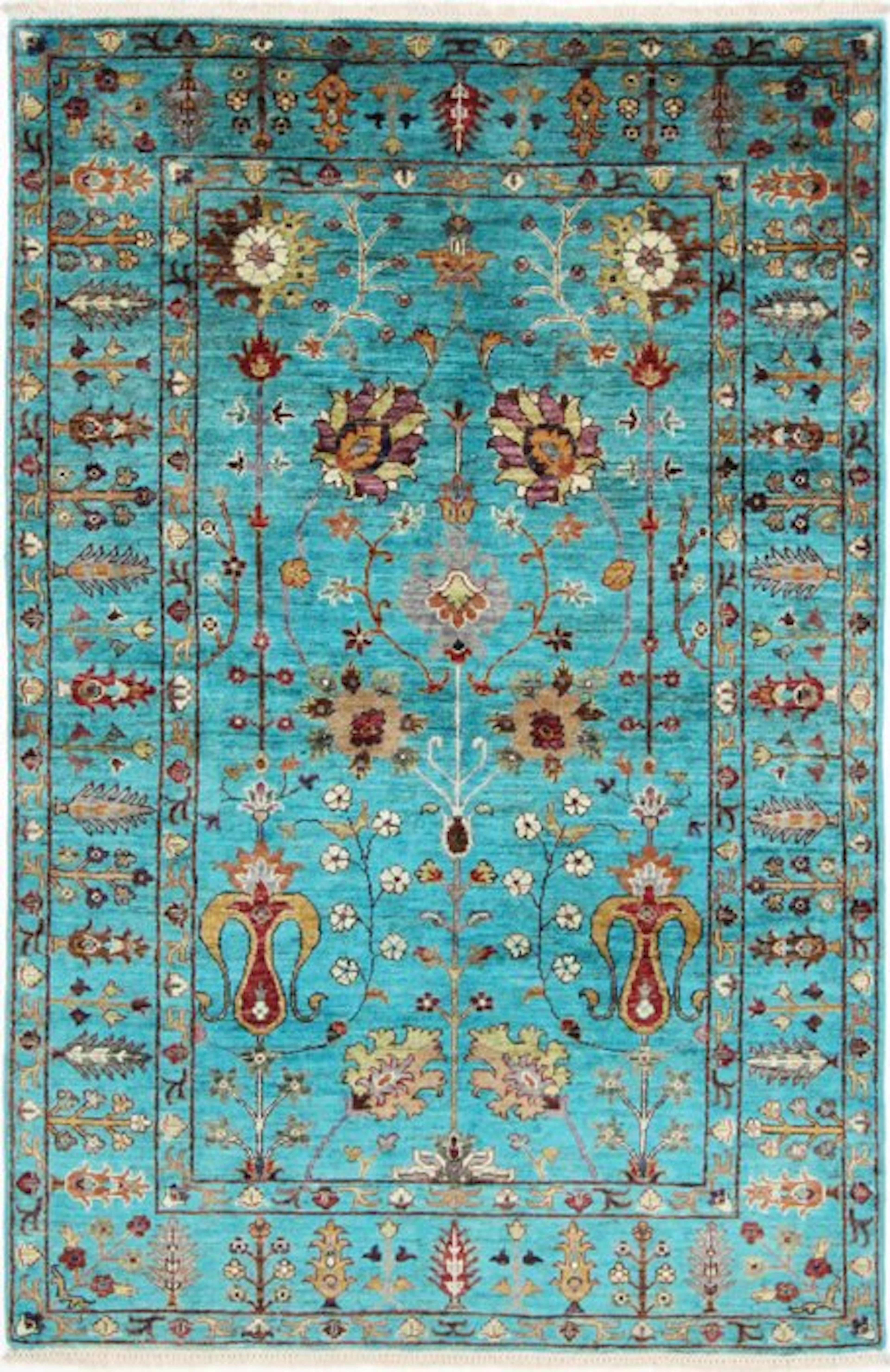 Hand-knotted rug Ziegler Chubi rug