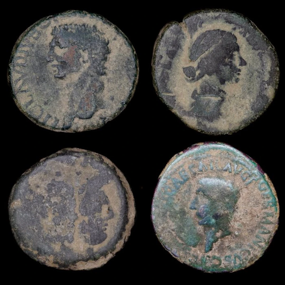 Roman Empire Lote de 4 Sestercios y Ases Roma (No reserve price)