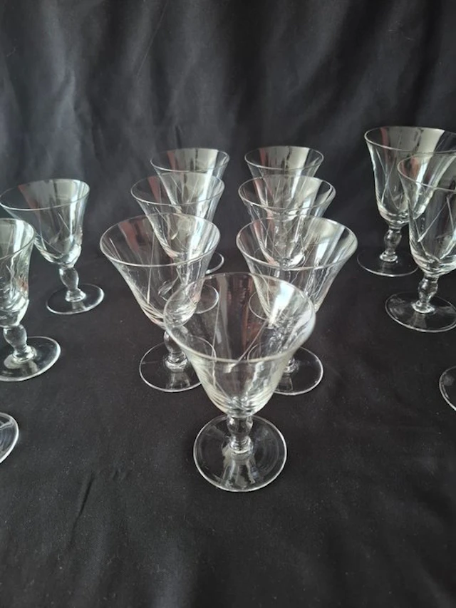 Cristalleries de Boussu - Drinking service (22) - Utrecht Madeira 3 - Crystal