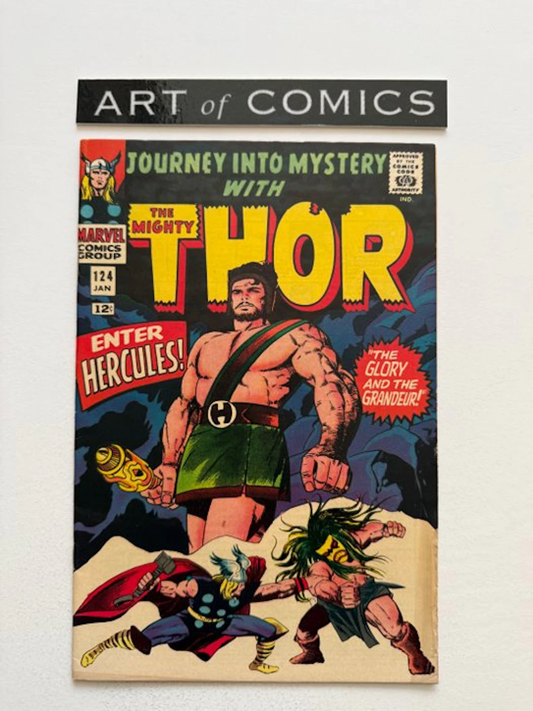 Journey Into Mystery #124 - Thor Reveals Identity To Jane...