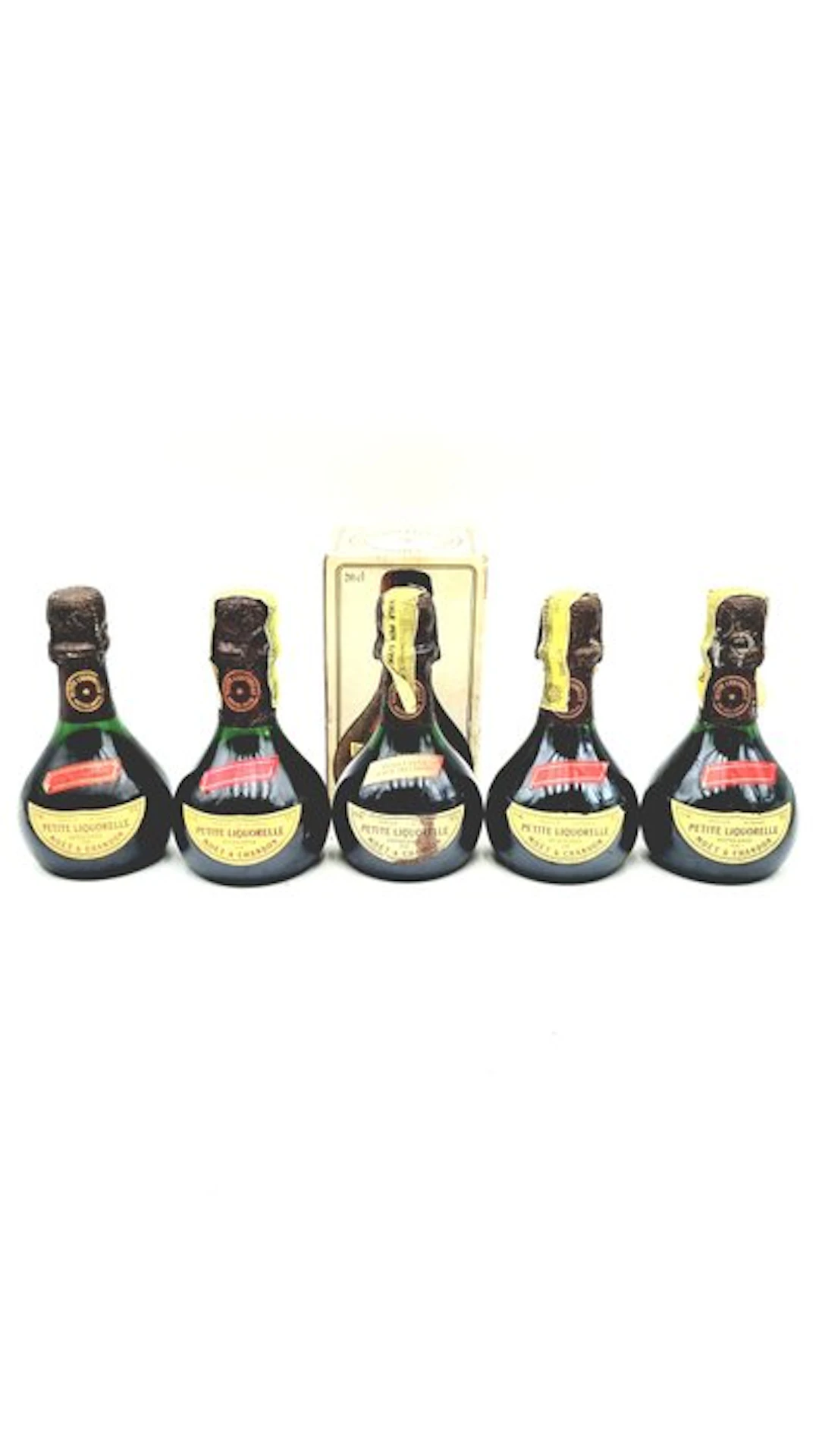 Moët & Chandon - Petite Liquorelle - b. 1980s, 1990s - 20cl - 5 bottles