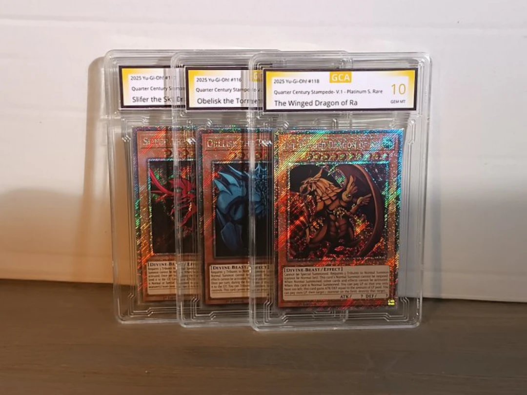 Konami - 3 Card - Yu-Gi-Oh! - The Winged Dragon of Ra