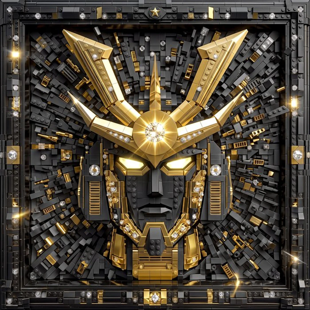 Artxlife - Daitarn 3 Gold & Swarovsky Reflections