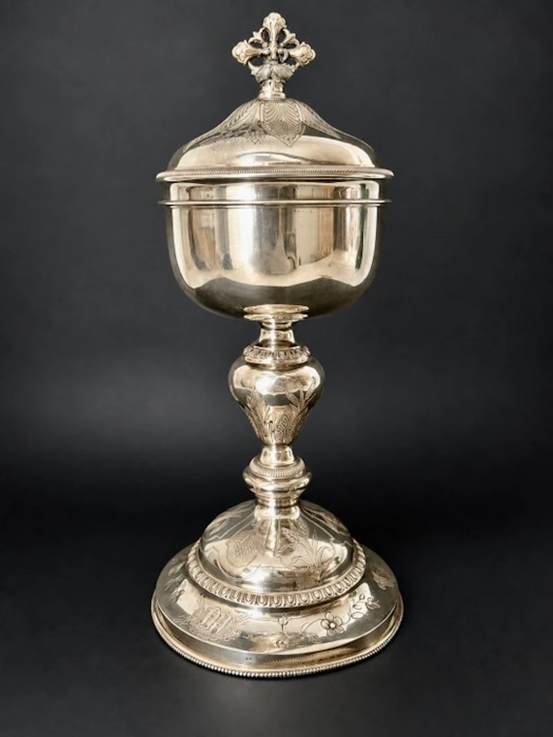Ciborium - Vermeil, .950 silver - 1800-1850 - Neoclassical ciborium
