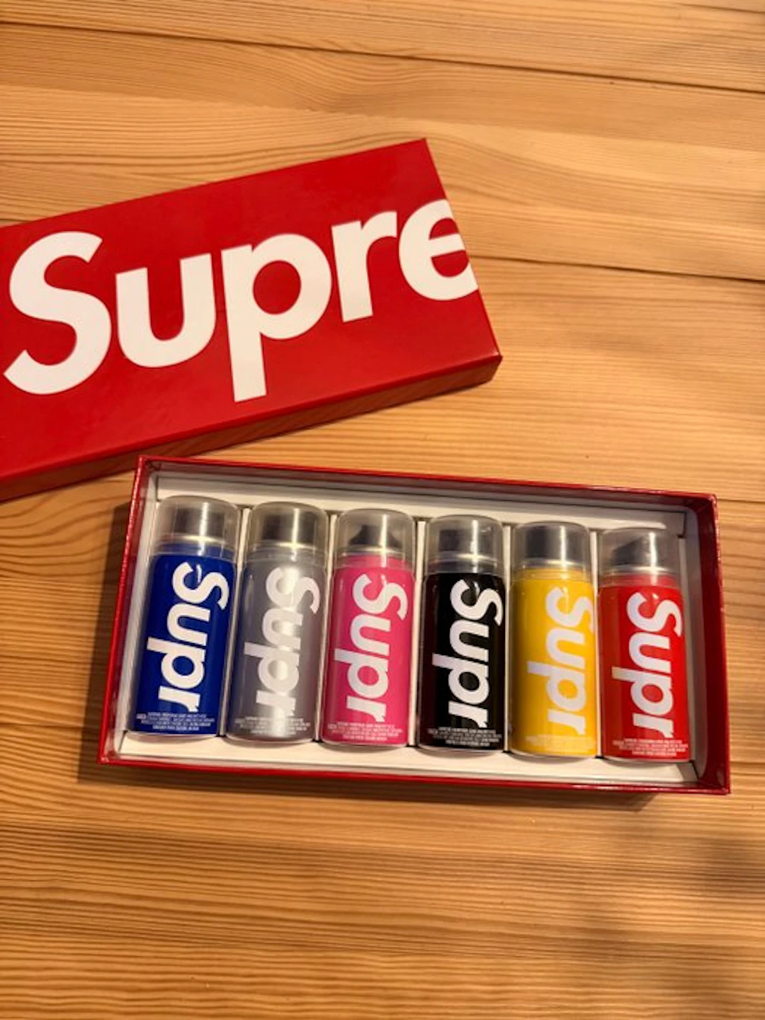 Branded merchandise collection - Supreme x MontanaCans