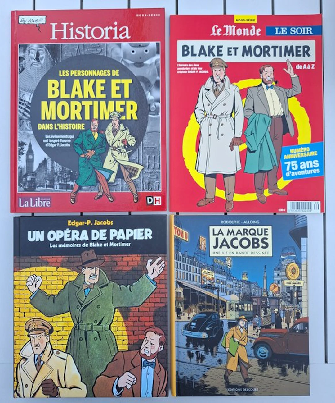 Blake & Mortimer - 3x C + B - EO/Ré - 4 Albums - 2012/2021