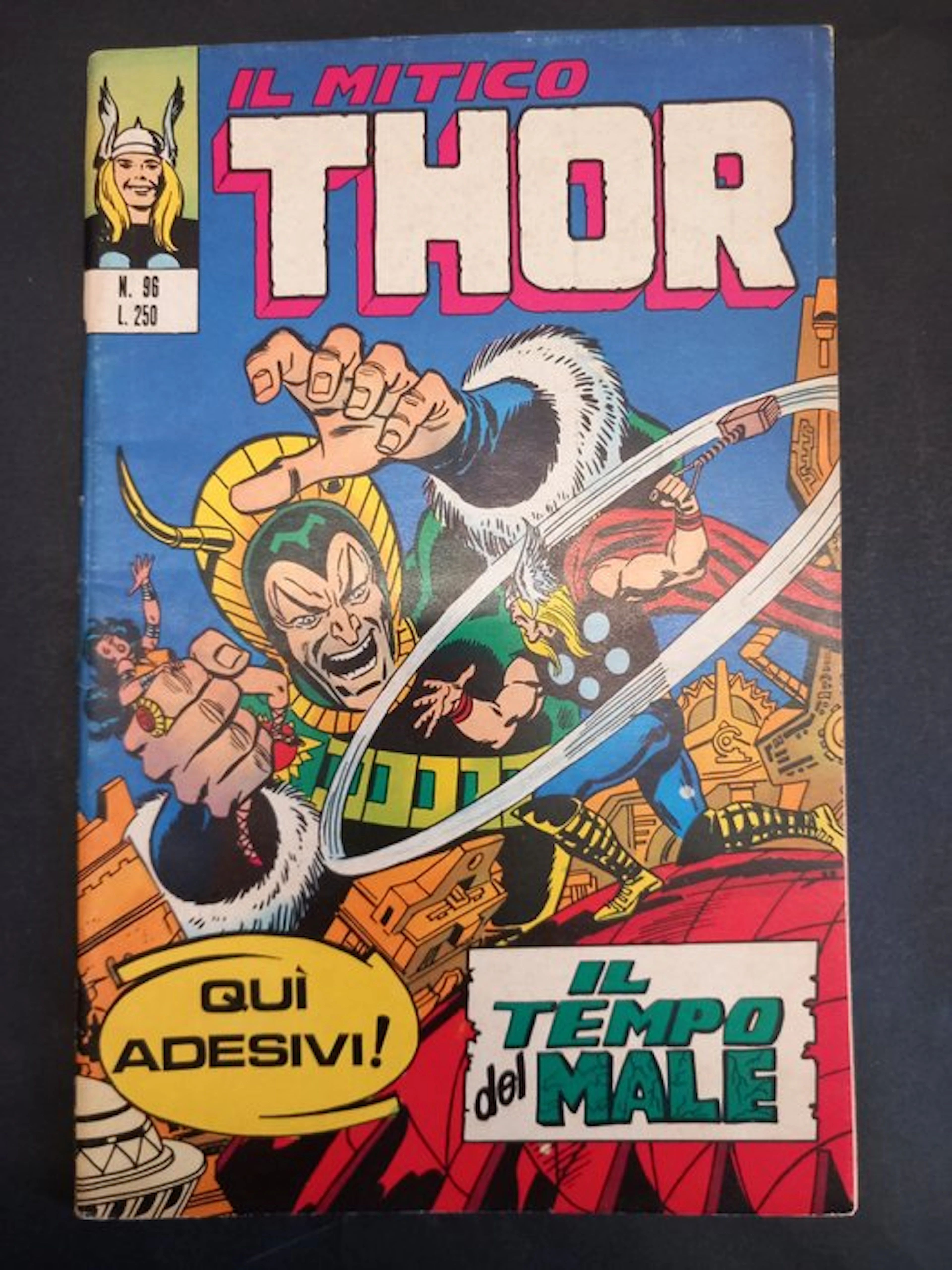 Thor n. 96 editoriale corno - con adesivi - 1 Comic - First edition - 1974