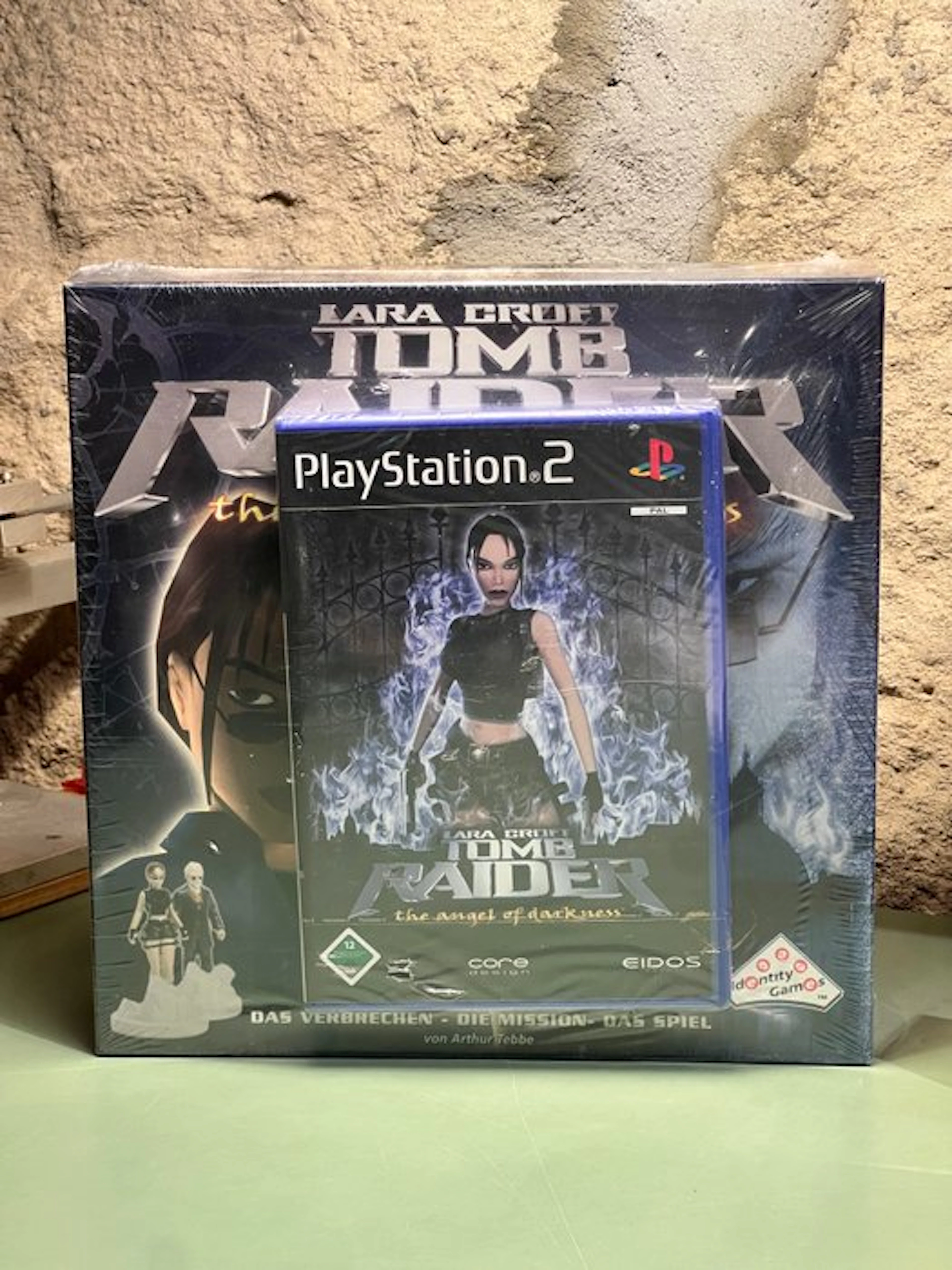 EIDOS - Playstation 2 (PS2) - Tomb Raider angel of...