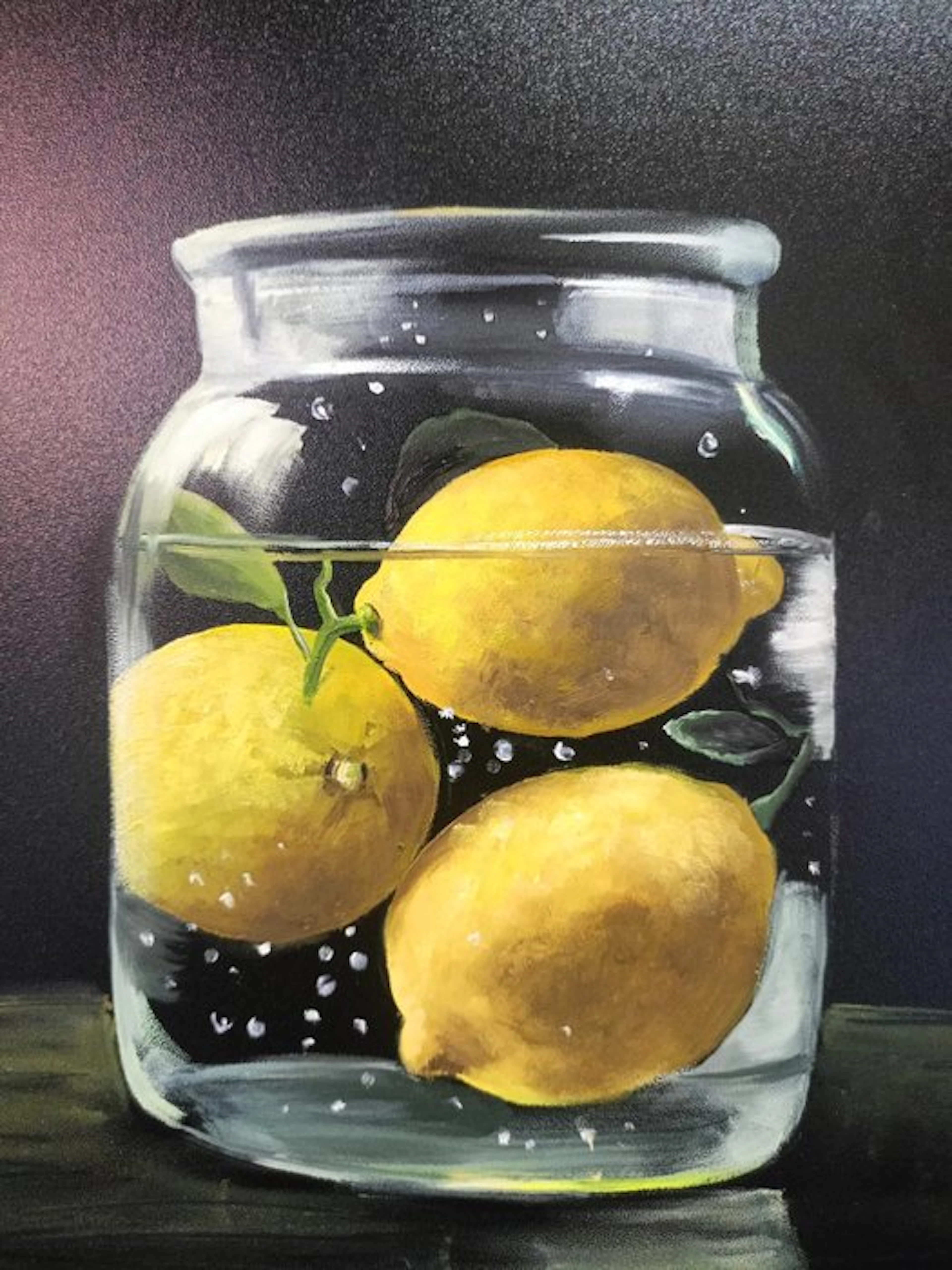 Franco Bencivenga (1953) - Limoni con vetro