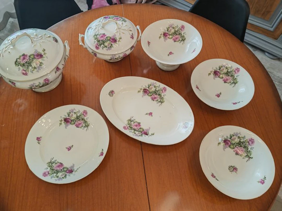 Limoges - Serving dish (9) - Porcelain