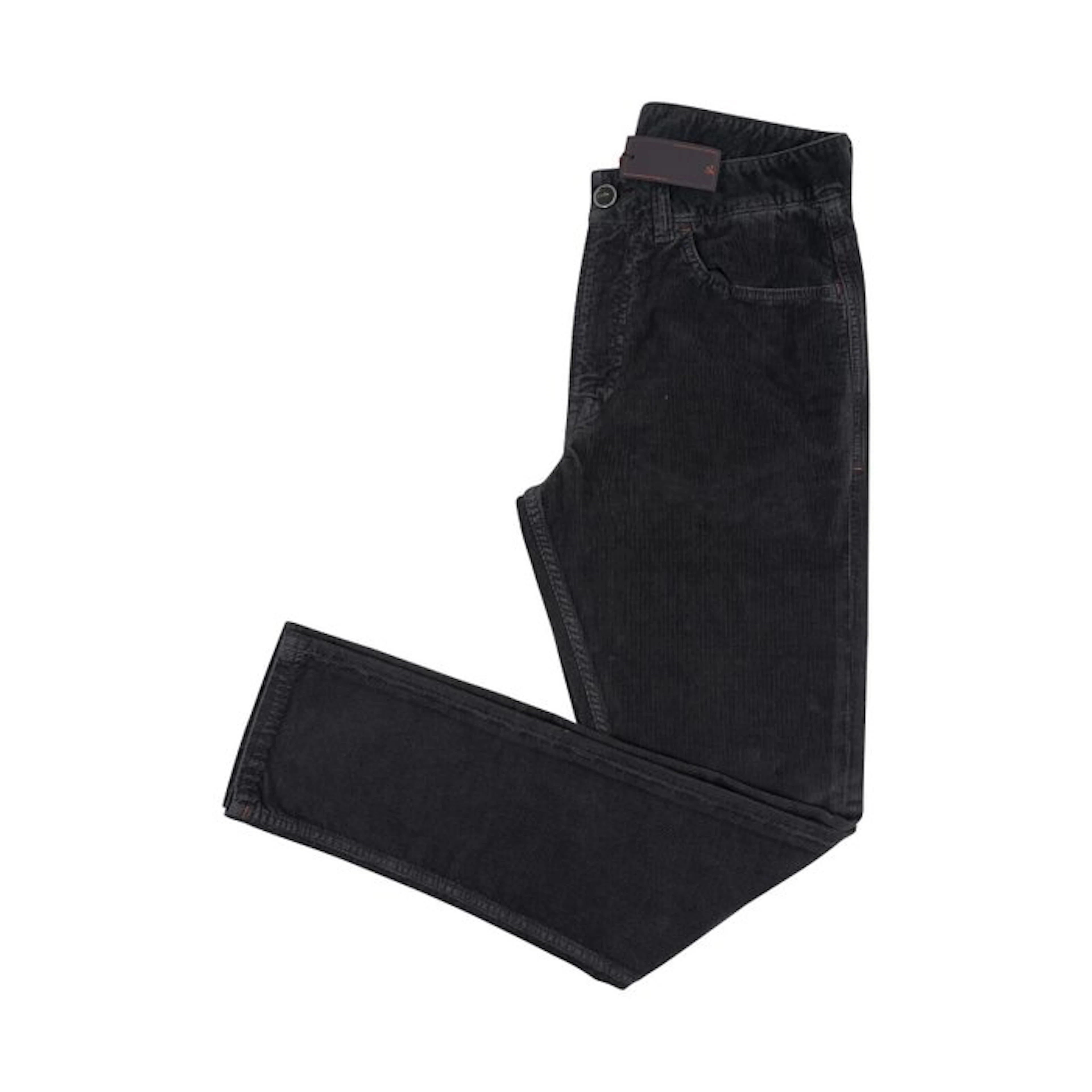 ISAIA NAPOLI - 46 IT - Gray Chino 5 Pockets Trousers Pant...