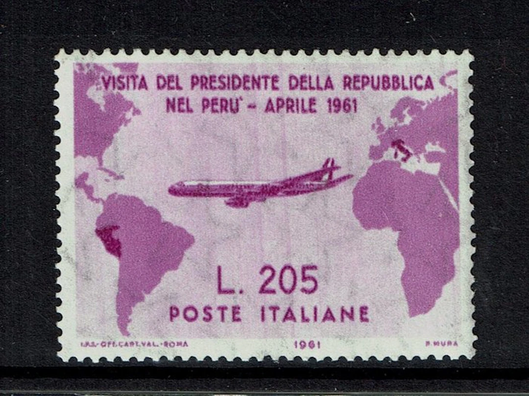 Italian Republic 1961 - Visit of President Gronchi to the United States