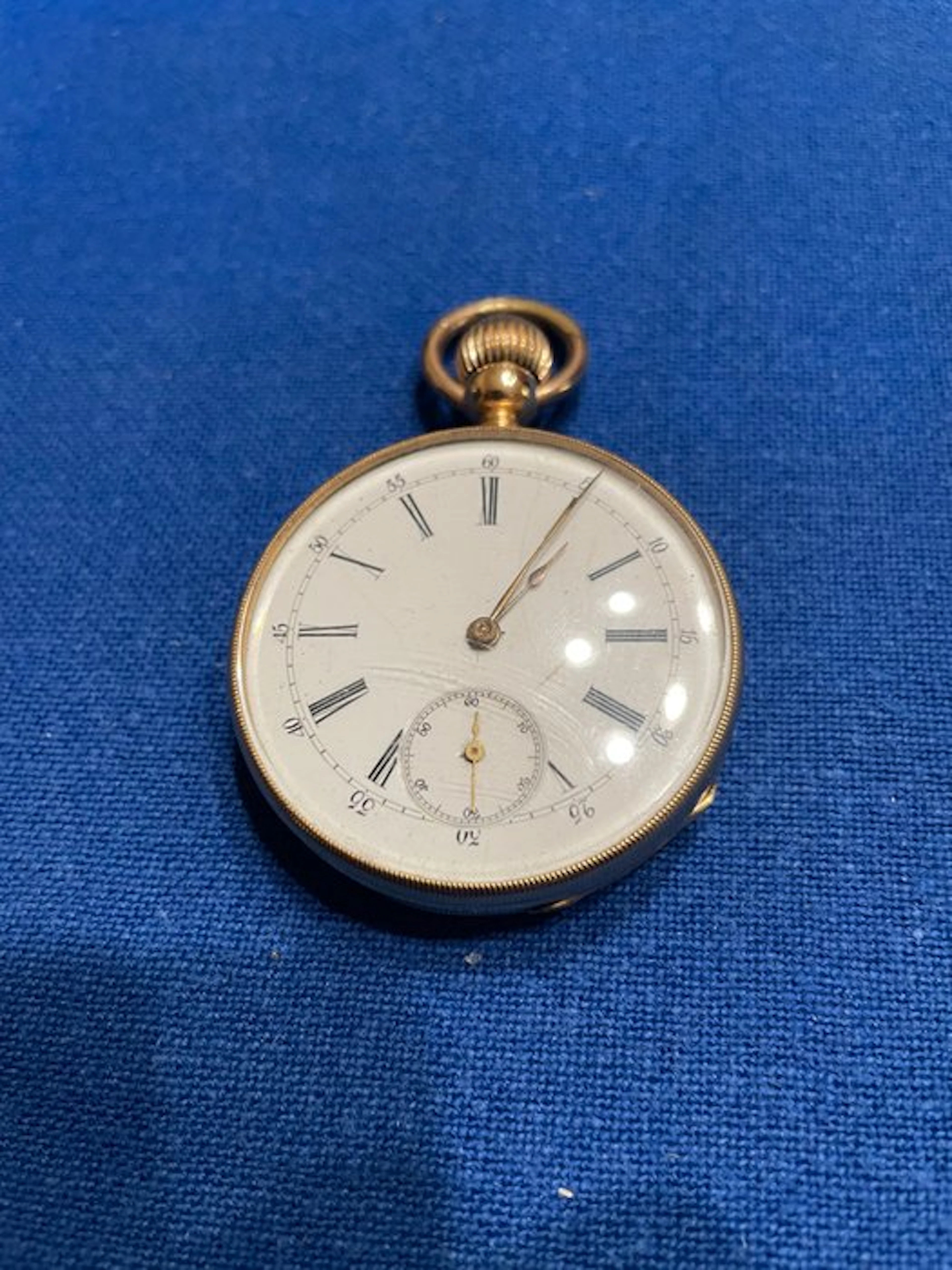 pocket watch - ducommun - 1850-1900
