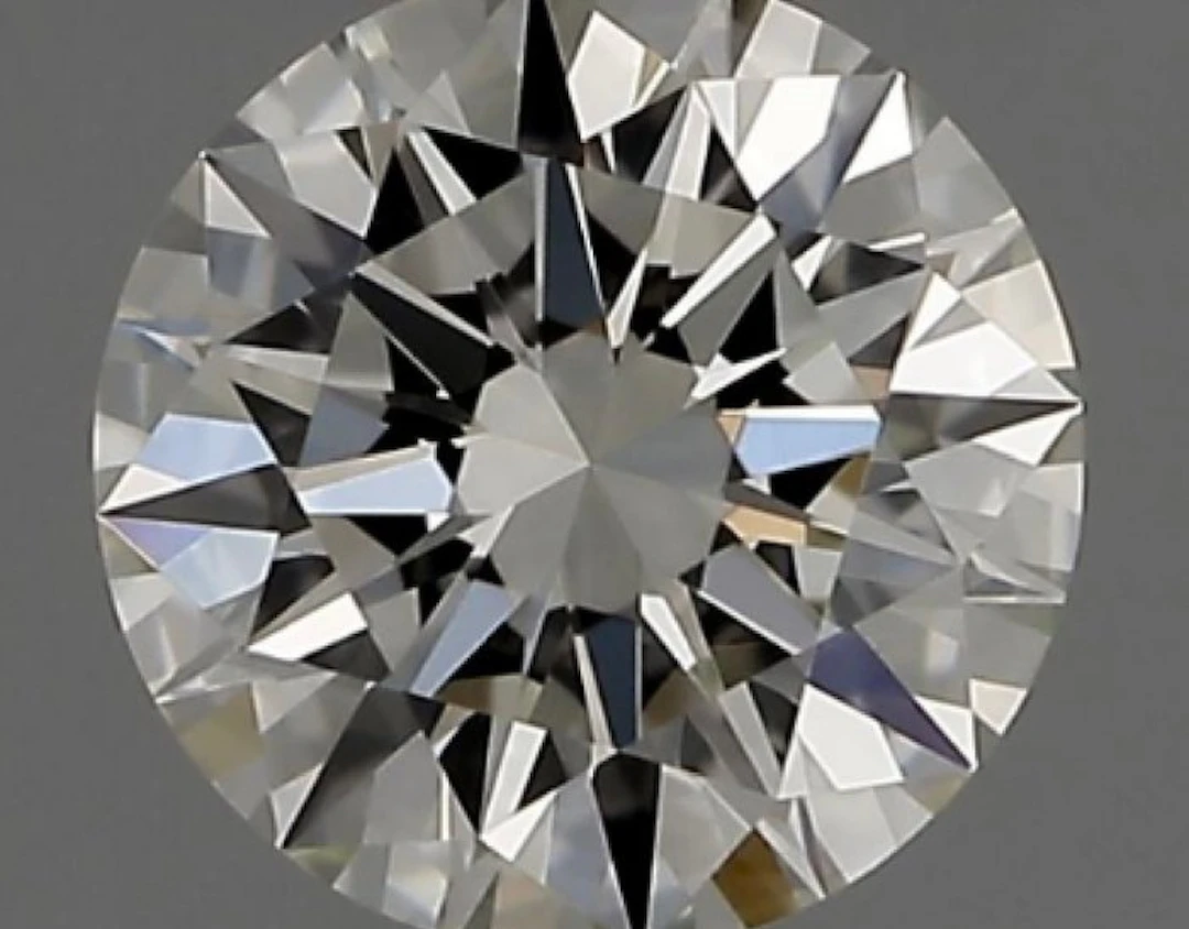 1 pcs Diamond (Natural) - 0.31 ct - Round - I - IF...