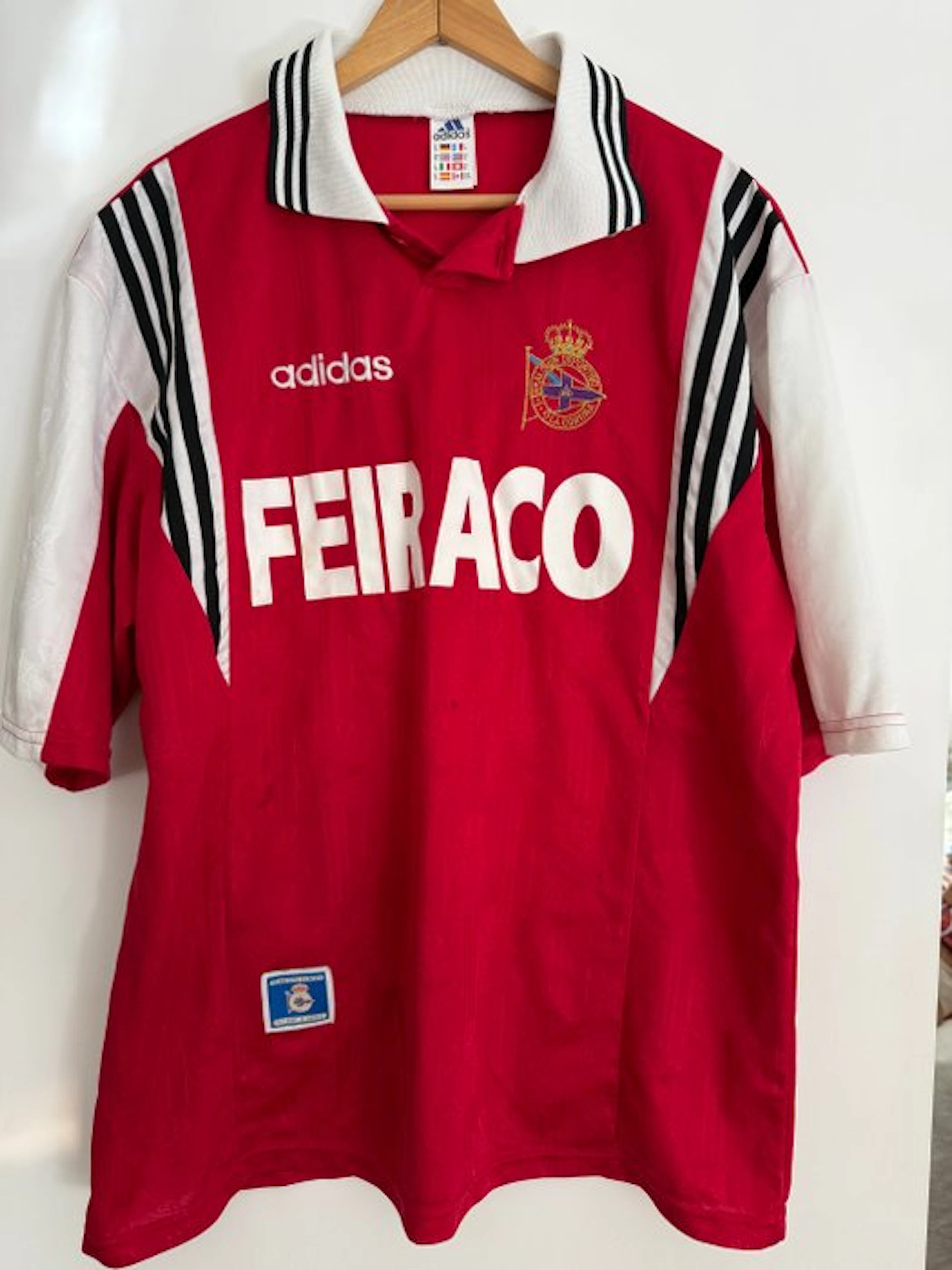Camiseta Deportivo de la Coruña 1997/98 Visitante...