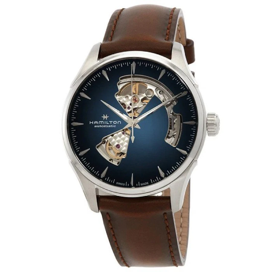 Hamilton - Jazzmaster Open Heart Auto - H32675540 - Men - 2022