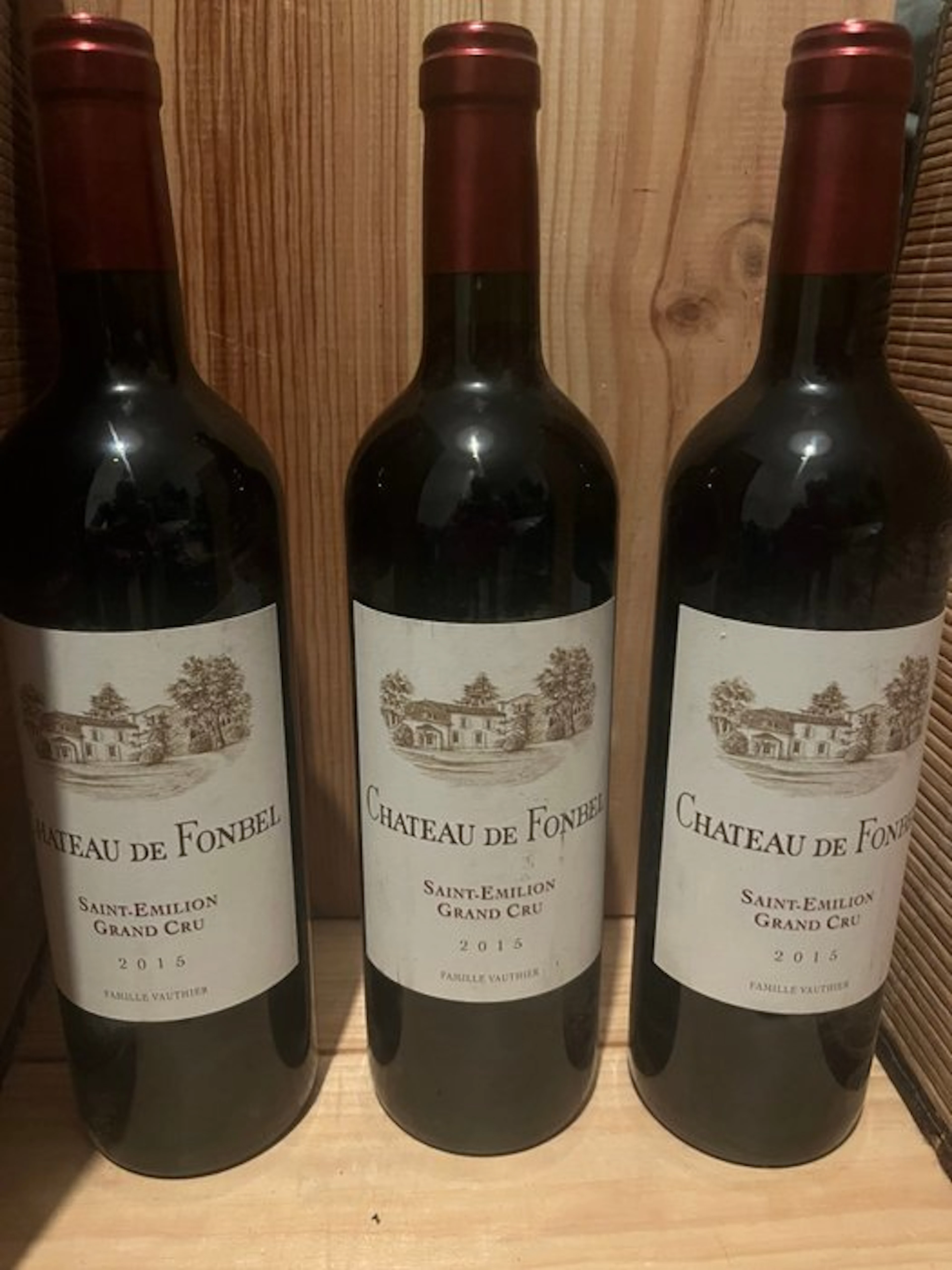 2015 Chateau de Fonbel - Saint-Émilion Grand Cru - 3 Bottles (0.75L)