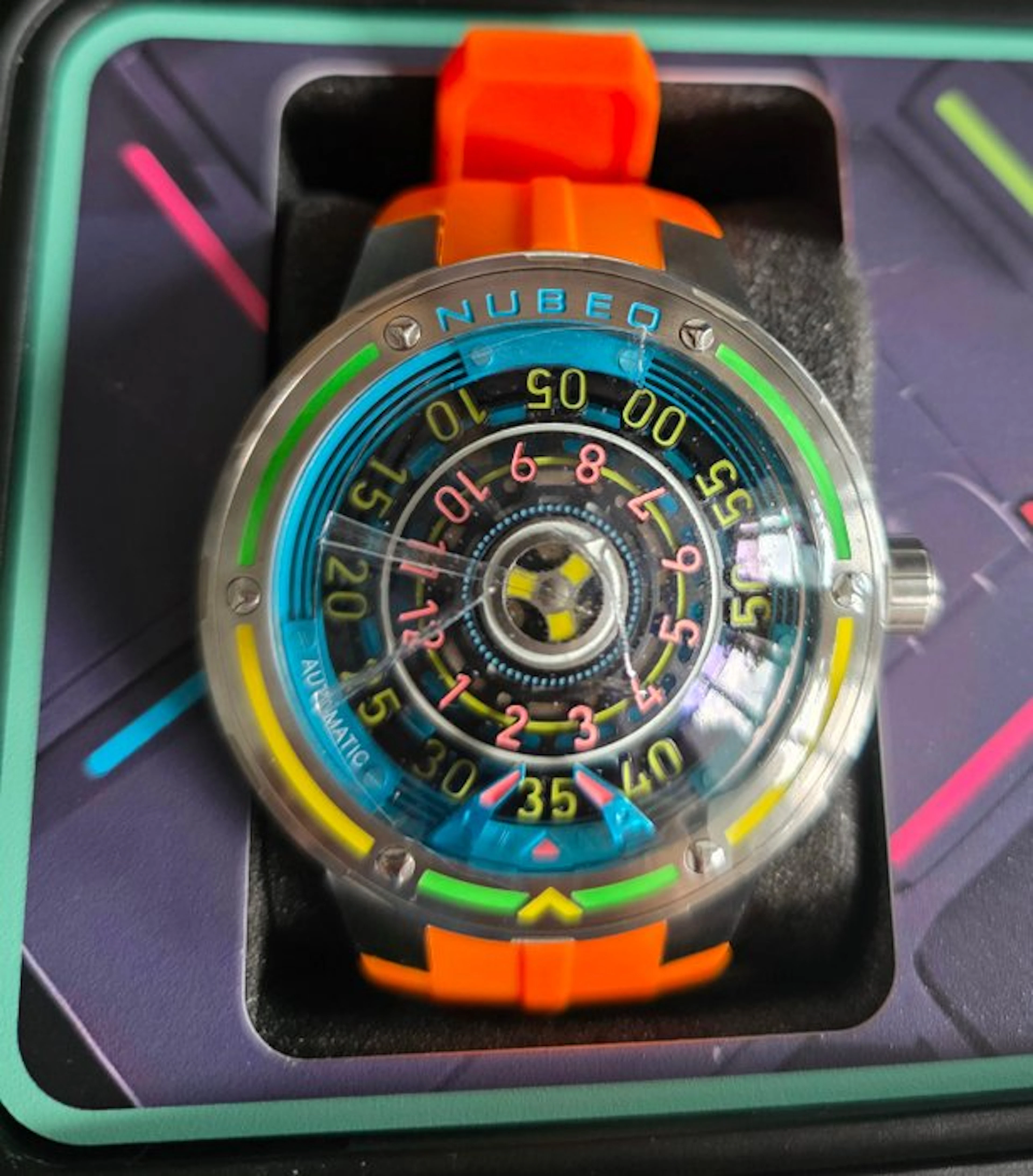 Nubeo - ORBITER AUTOMATIC LIMITED EDITION Solar Blaze...