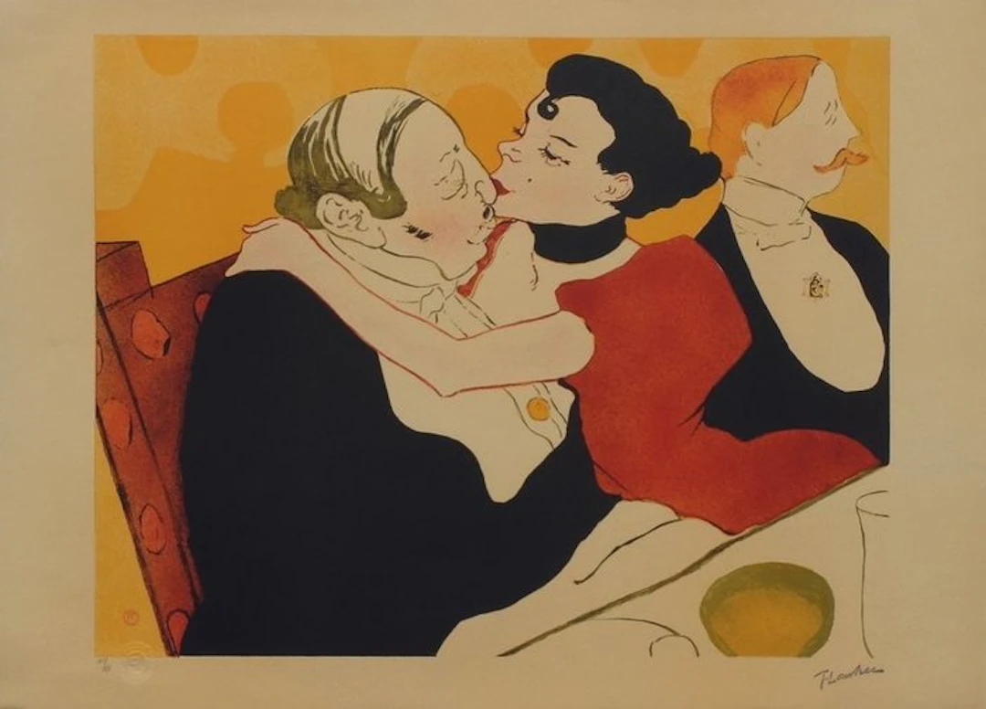Henri de Toulouse-Lautrec (1864-1901), after - Reine de Joie