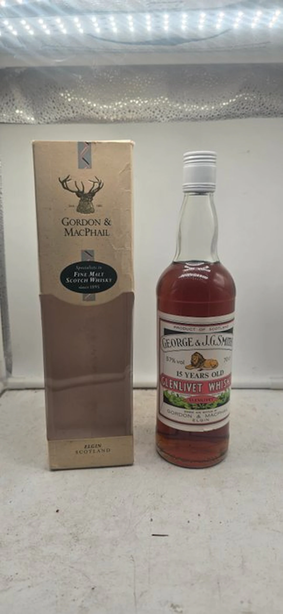Glenlivet 15 years old - Gordon & MacPhail - b. 1990s - 70cl