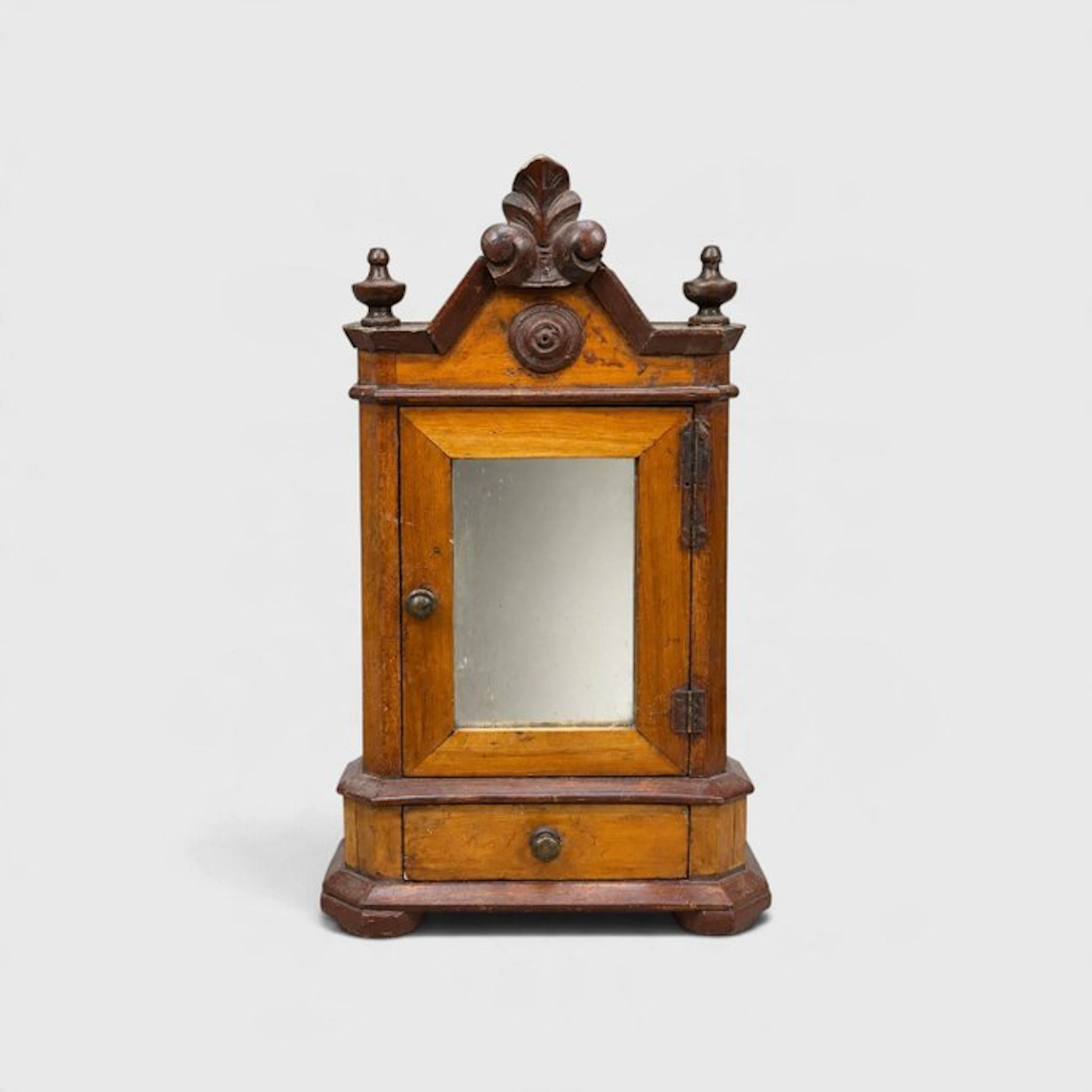 Cabinet - Wood - Miniature jewelry holder.