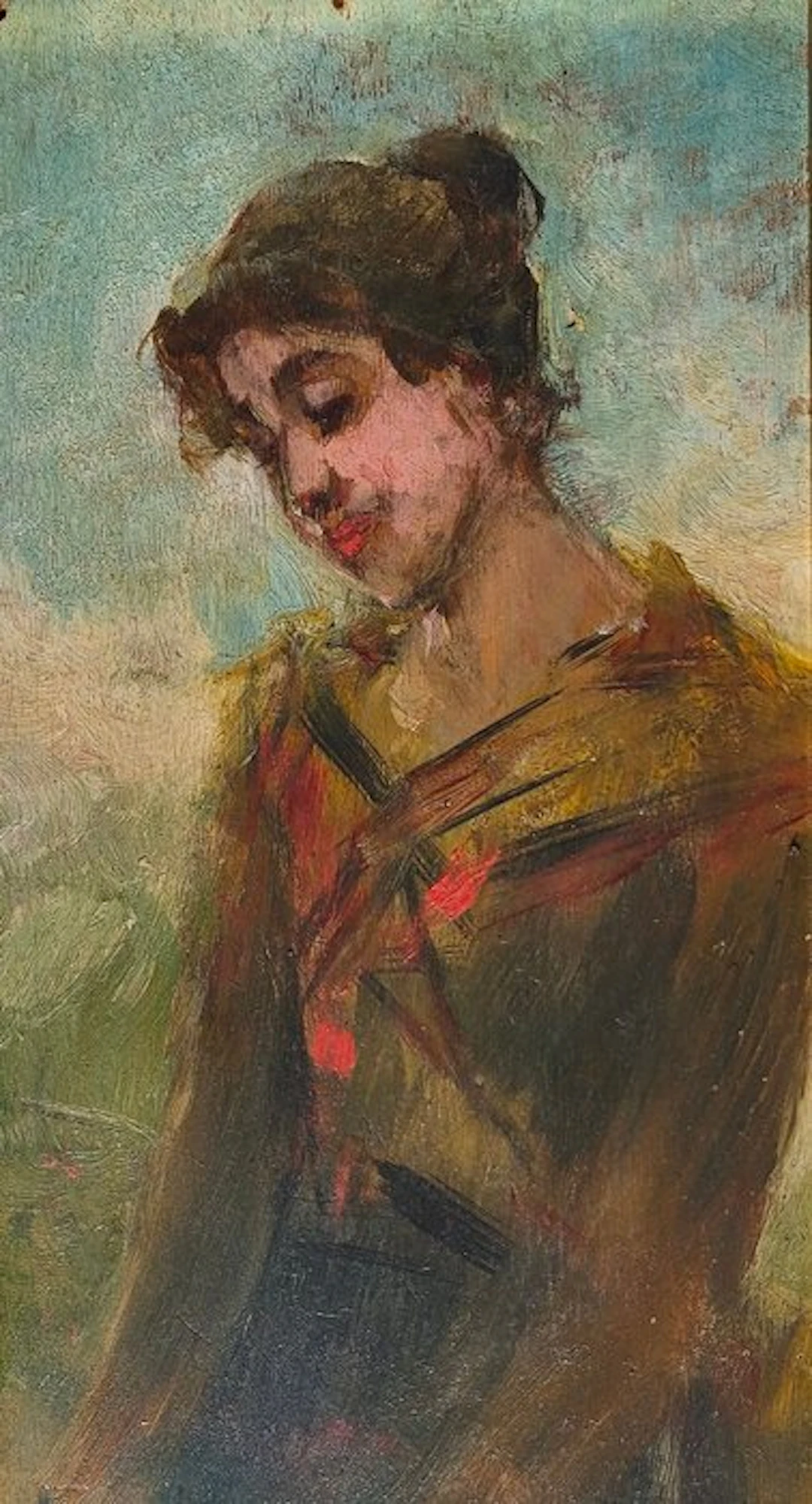 Alesandro Milesi (1856 - 1945) - Popolana
