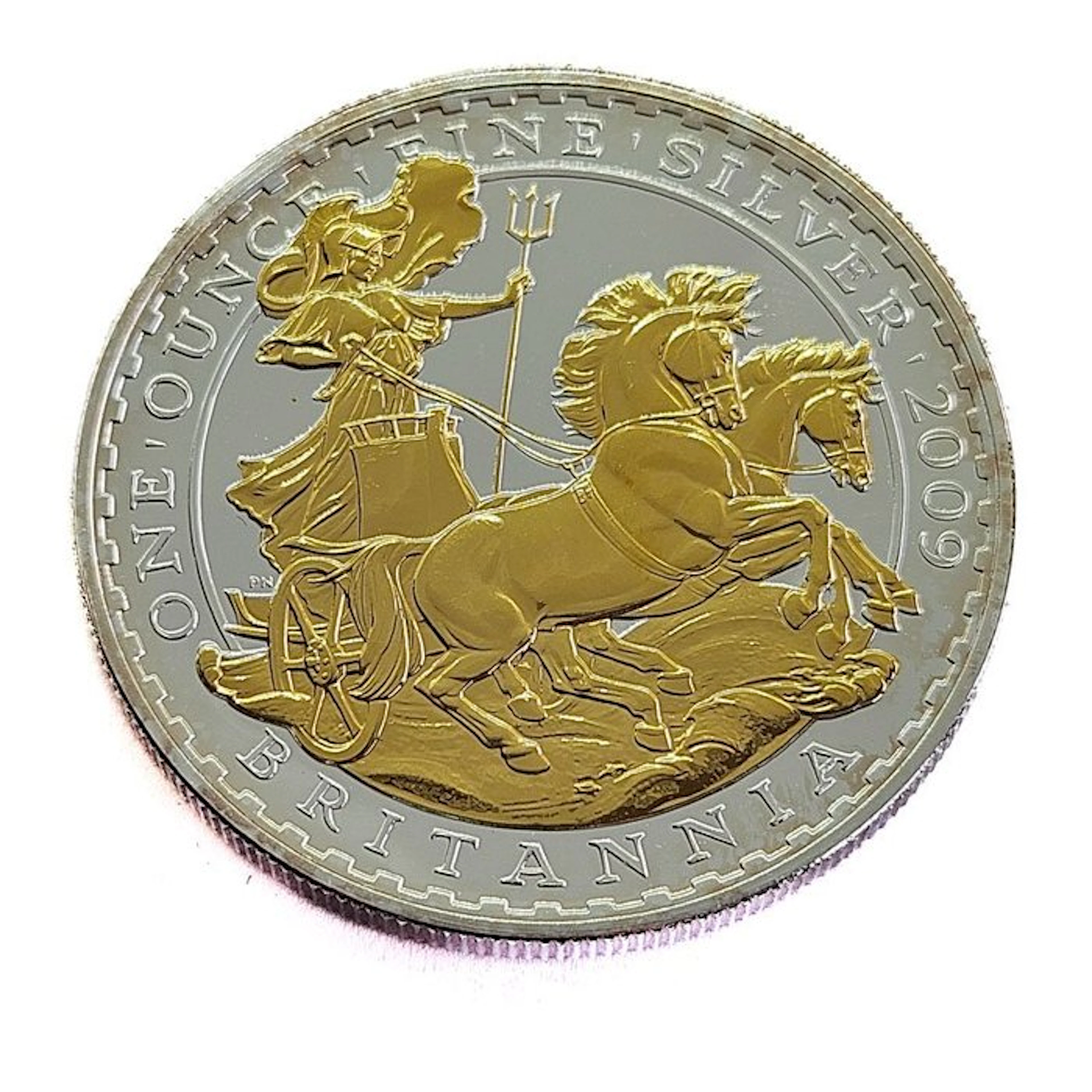 United Kingdom. 2 Pounds 2009, Brittania, 1 Oz