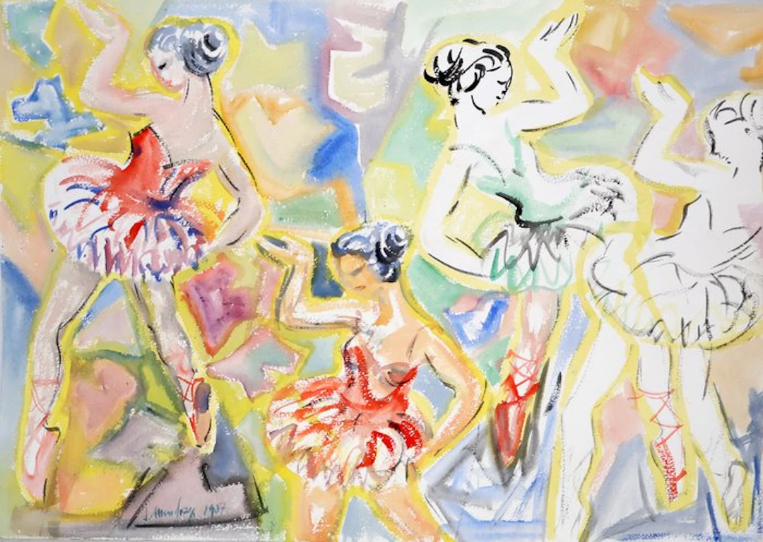 Juan Mendoza Marruedo (1929) - Coreografía en colores - No reserve