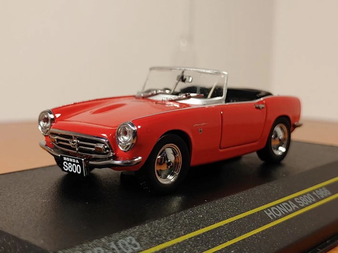 FIRST:43 Models 1:43 - Model sports car - Honda S800 Roadster 1966