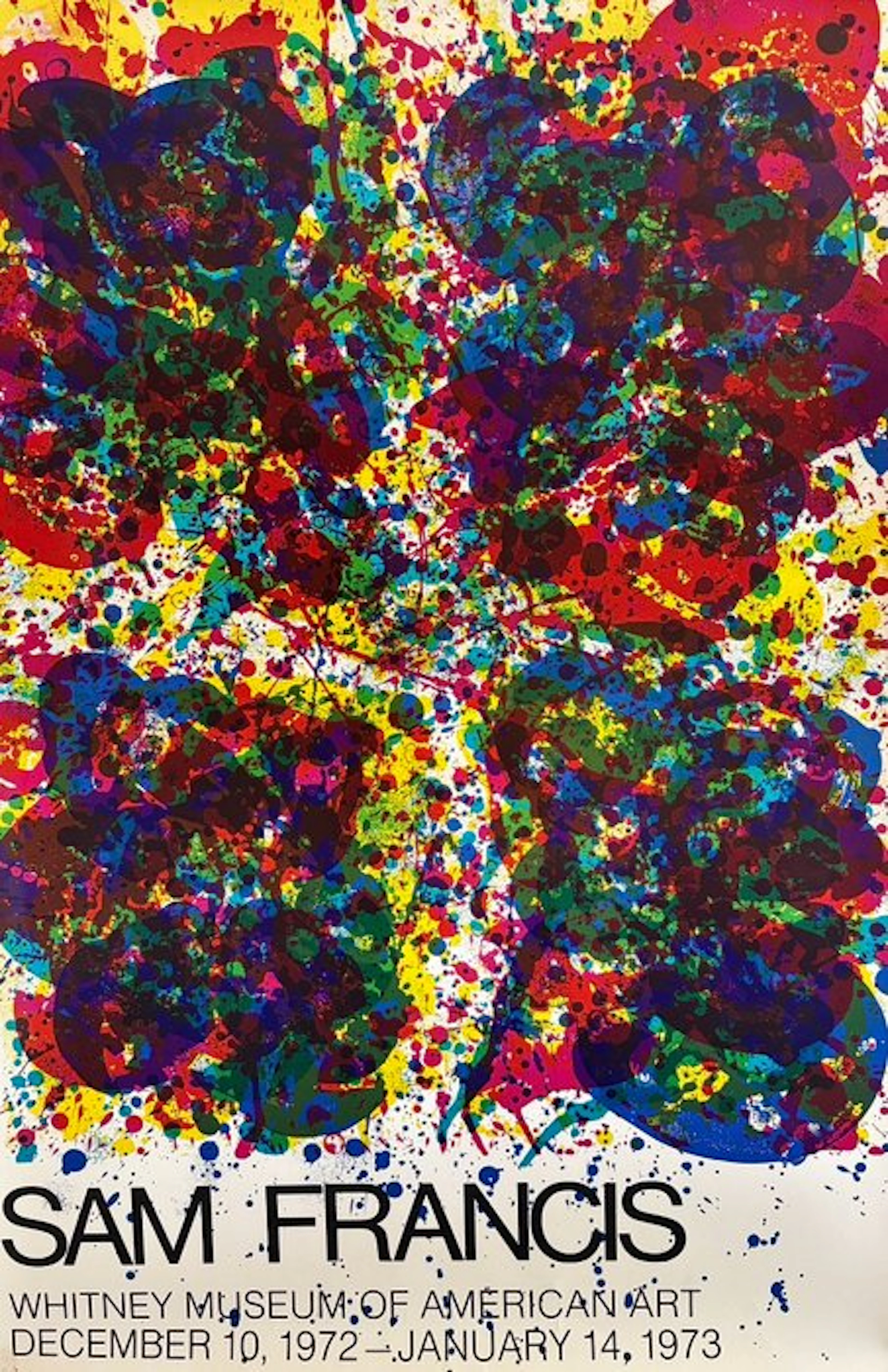 Sam Francis - Sam Francis - Whitney Museum of American Art, 1972 - 1970s