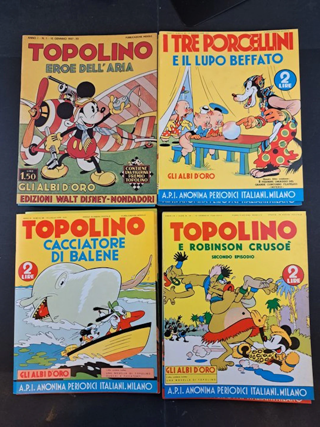 Albi d'Oro Anteguerra Anastatici - 30 Comic