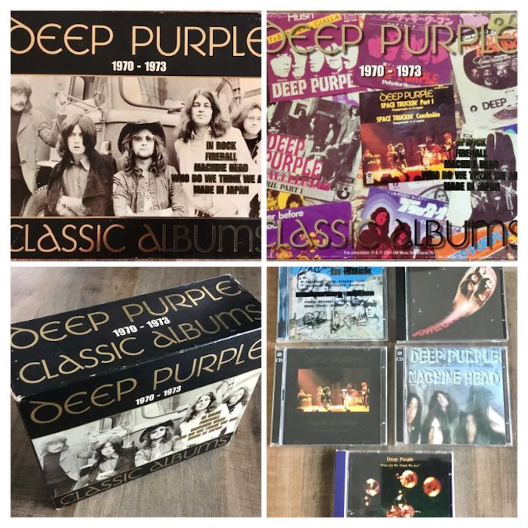 Deep Purple - The Classic Albums 1970 - 1973 - CD box set - 2001