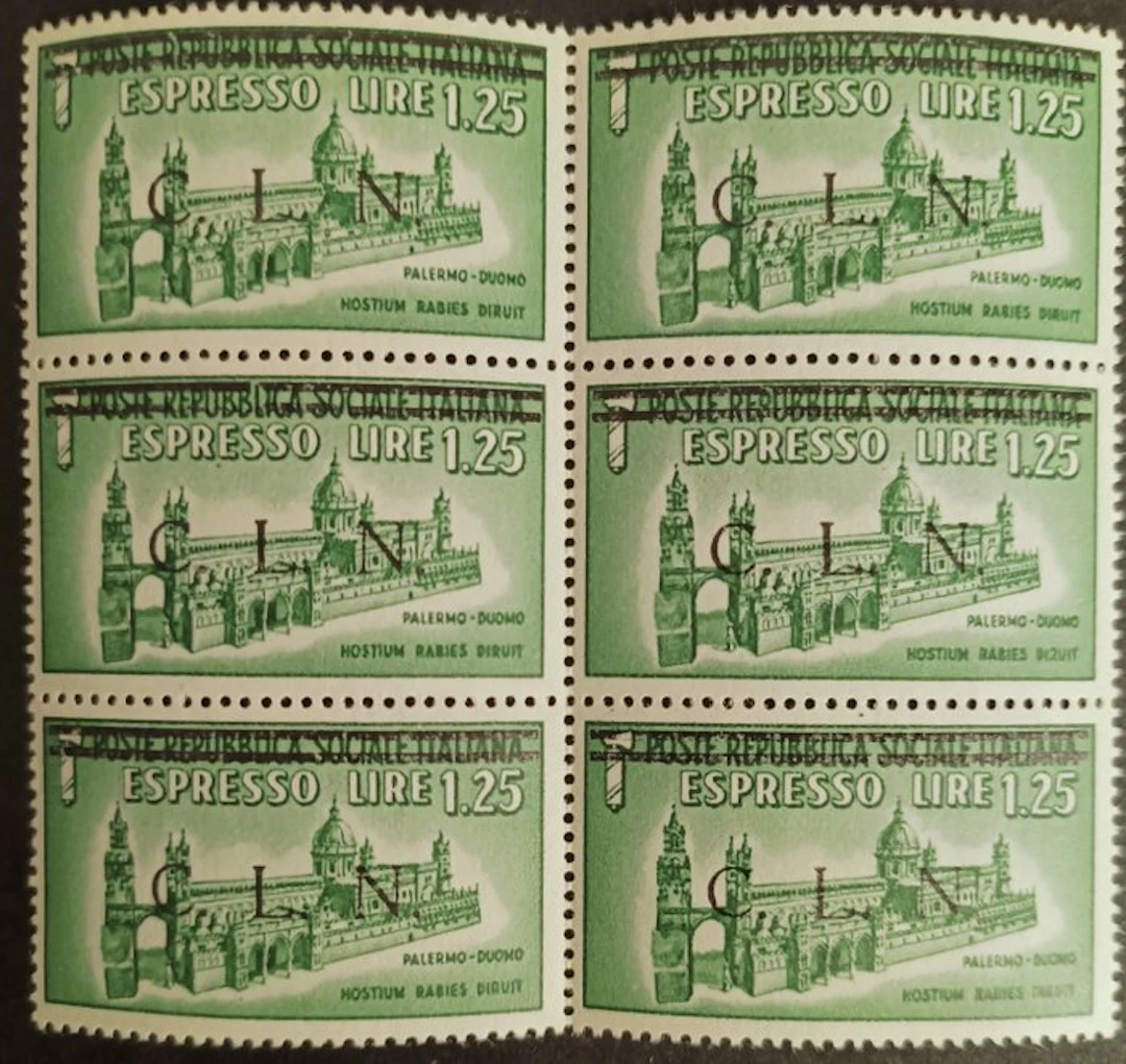 Italy 1944 - C.L.N. issued in Turin - CEI cat 17