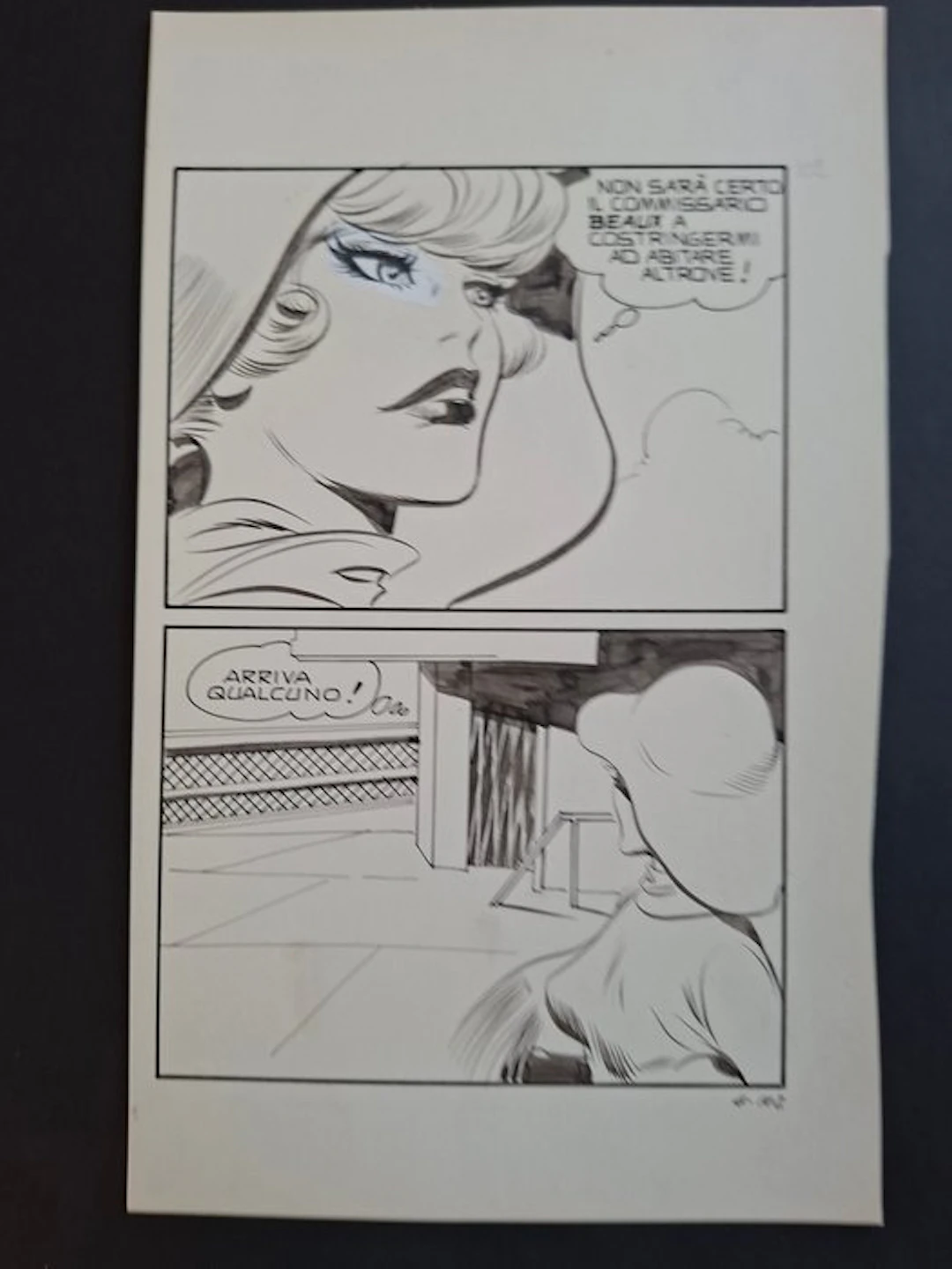 Frollo, Leone - 3 Original page - Naga (Shatane) - L'uomo supposta' - 1975