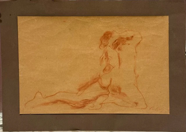 Raffaele Ragione (1851-1919), Attr. - Nudo