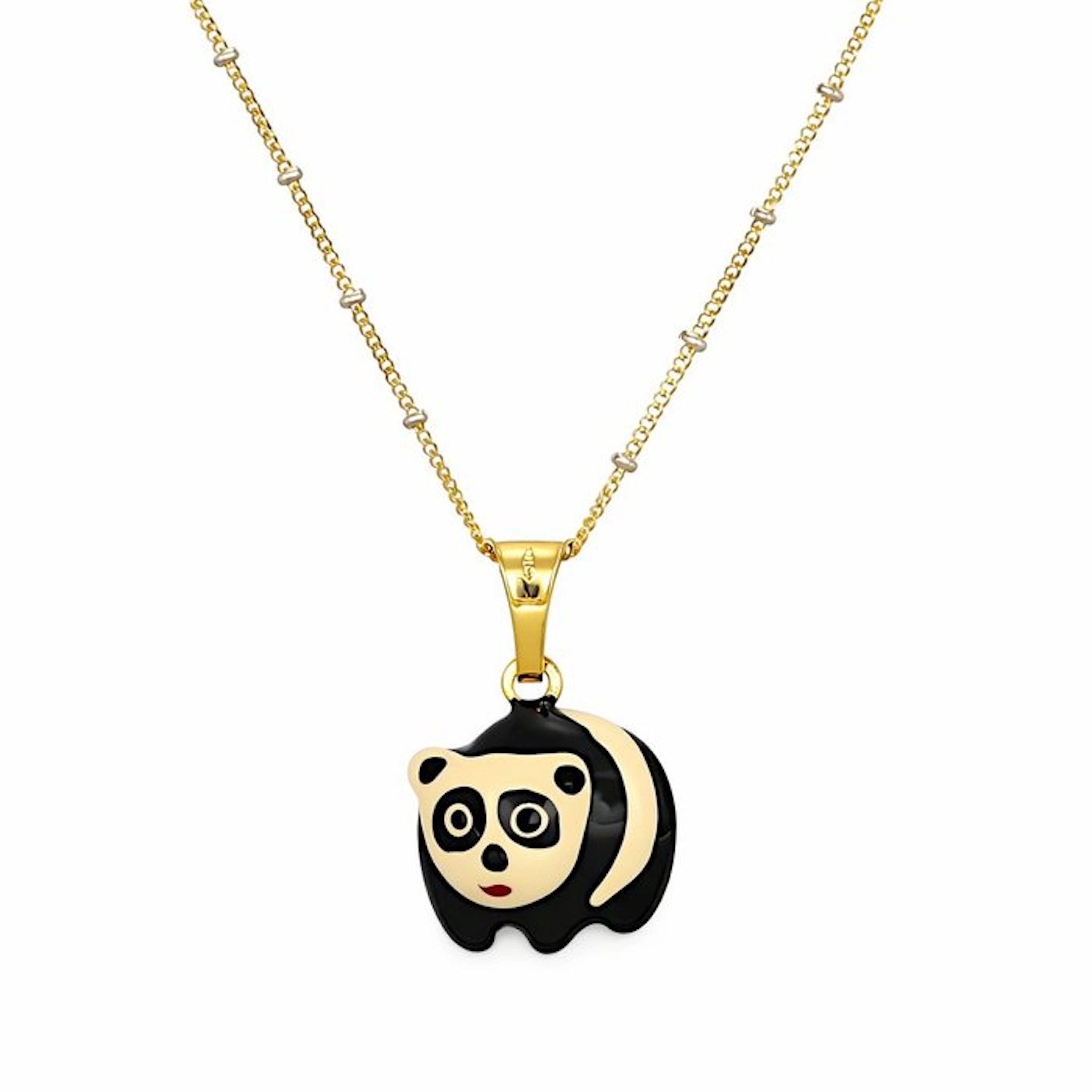 Necklace with pendant - 18 kt