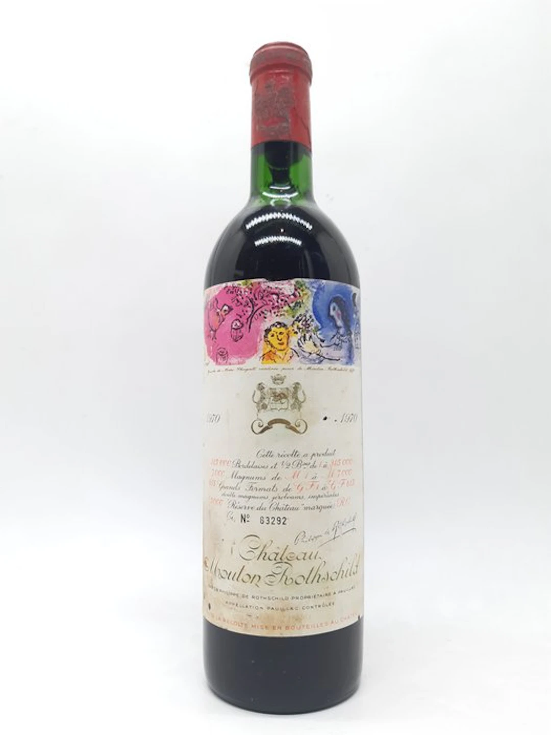 1970 Chateau Mouton Rothschild - Bordeaux