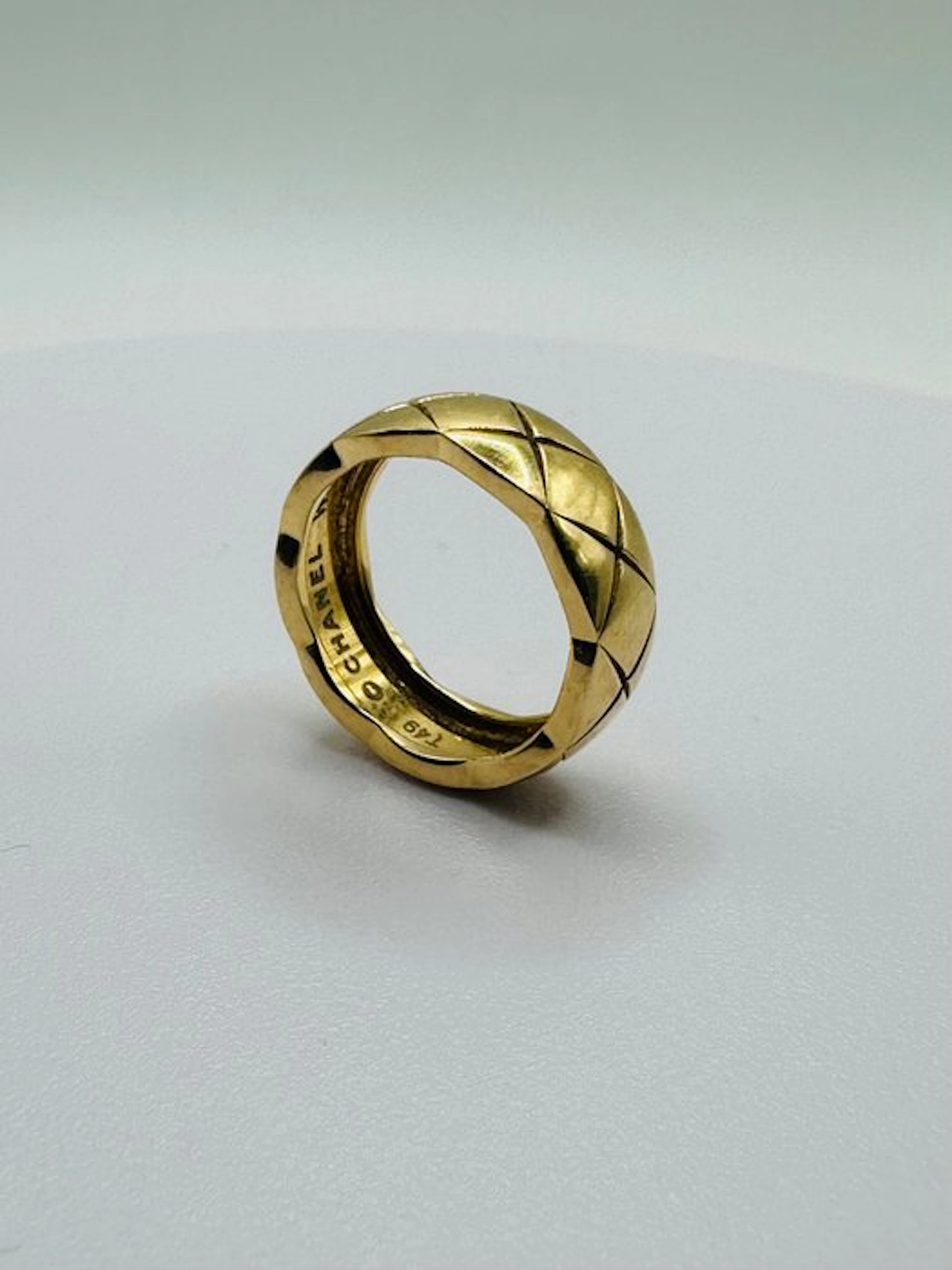 Chanel - Ring - 18 kt. Yellow gold - Coco Crush Band Wide