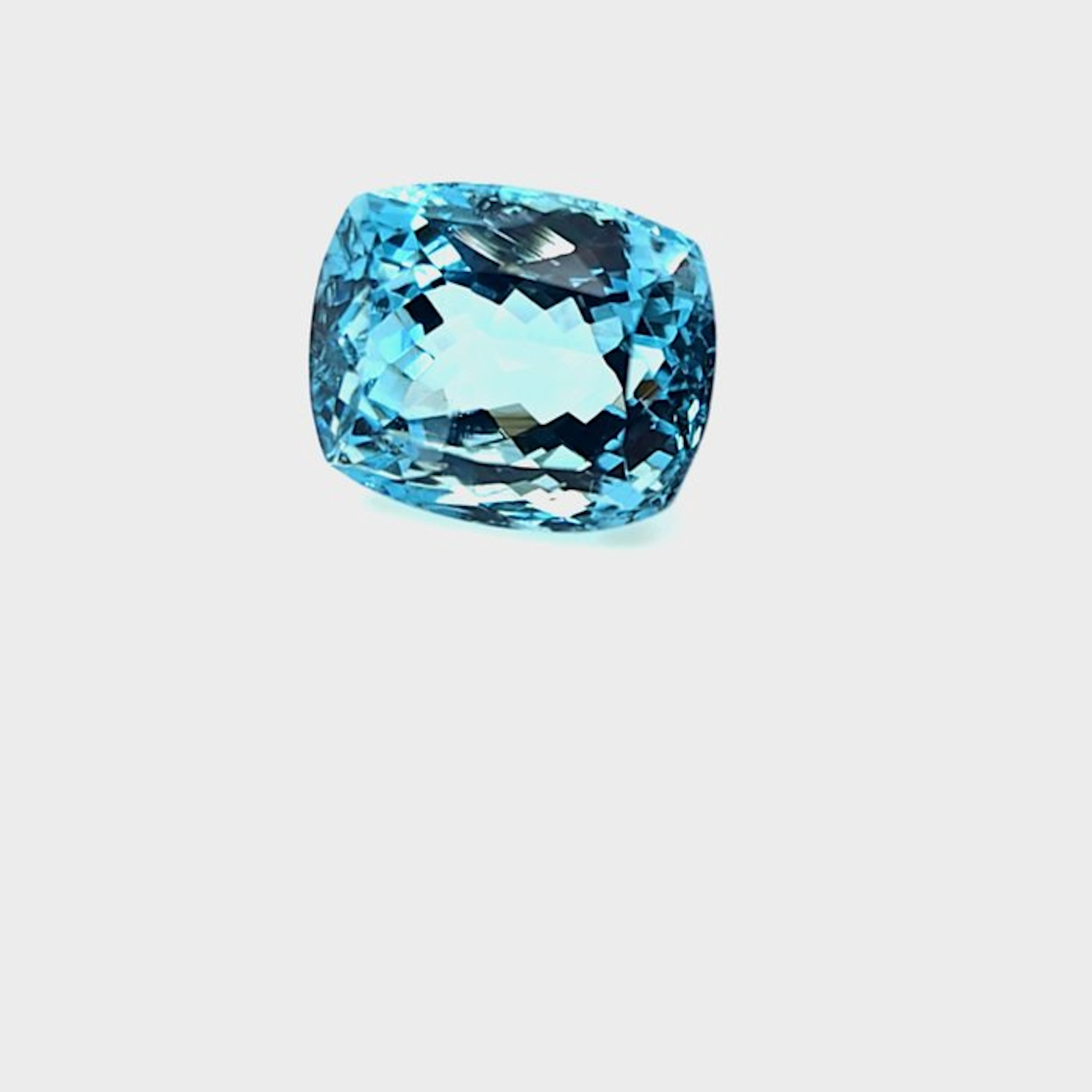 No reserve price - 1 pcs Blue Aquamarine - 5.80 ct...