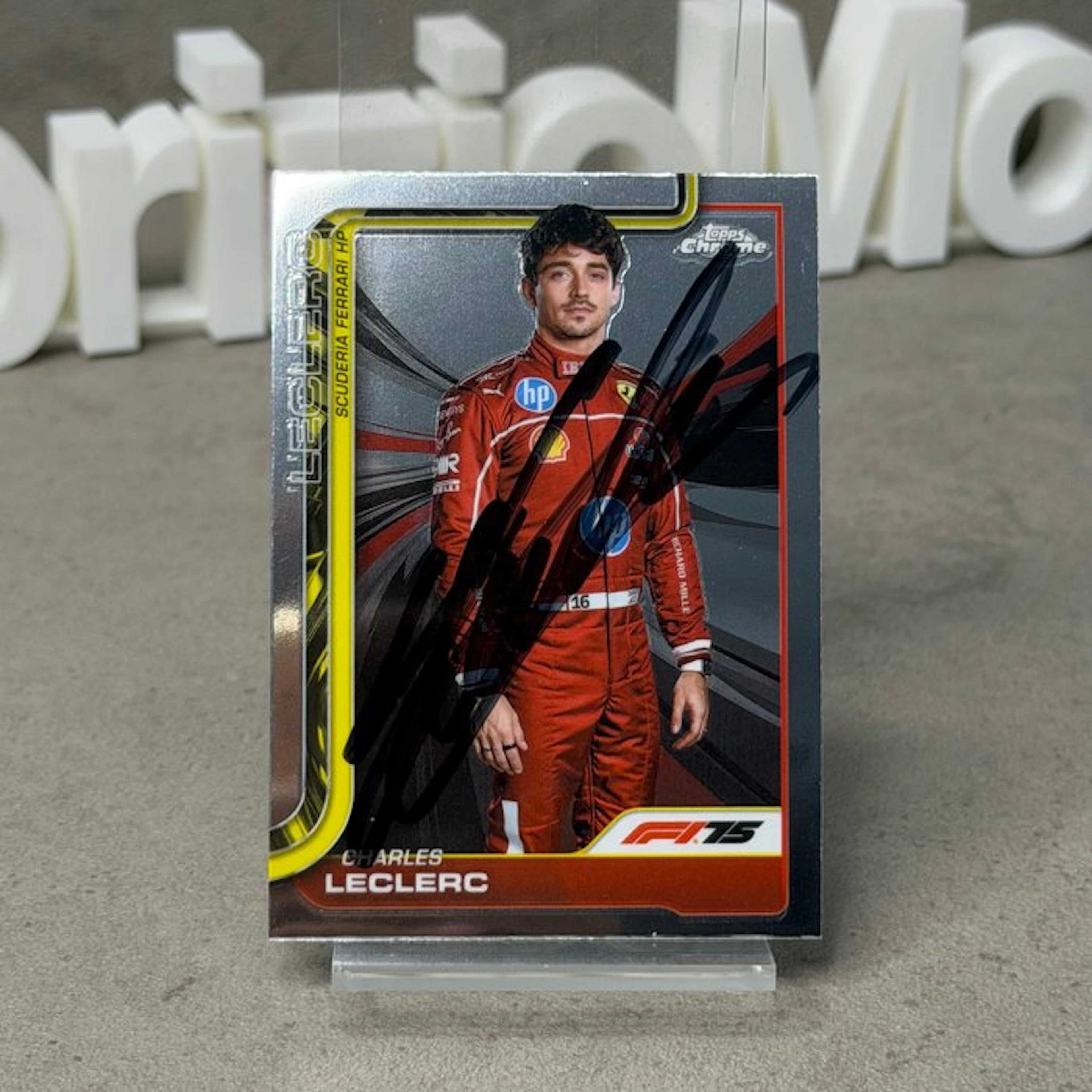 Ferrari - Charles Leclerc - 2025 - Topps Chrome 3 Charles...