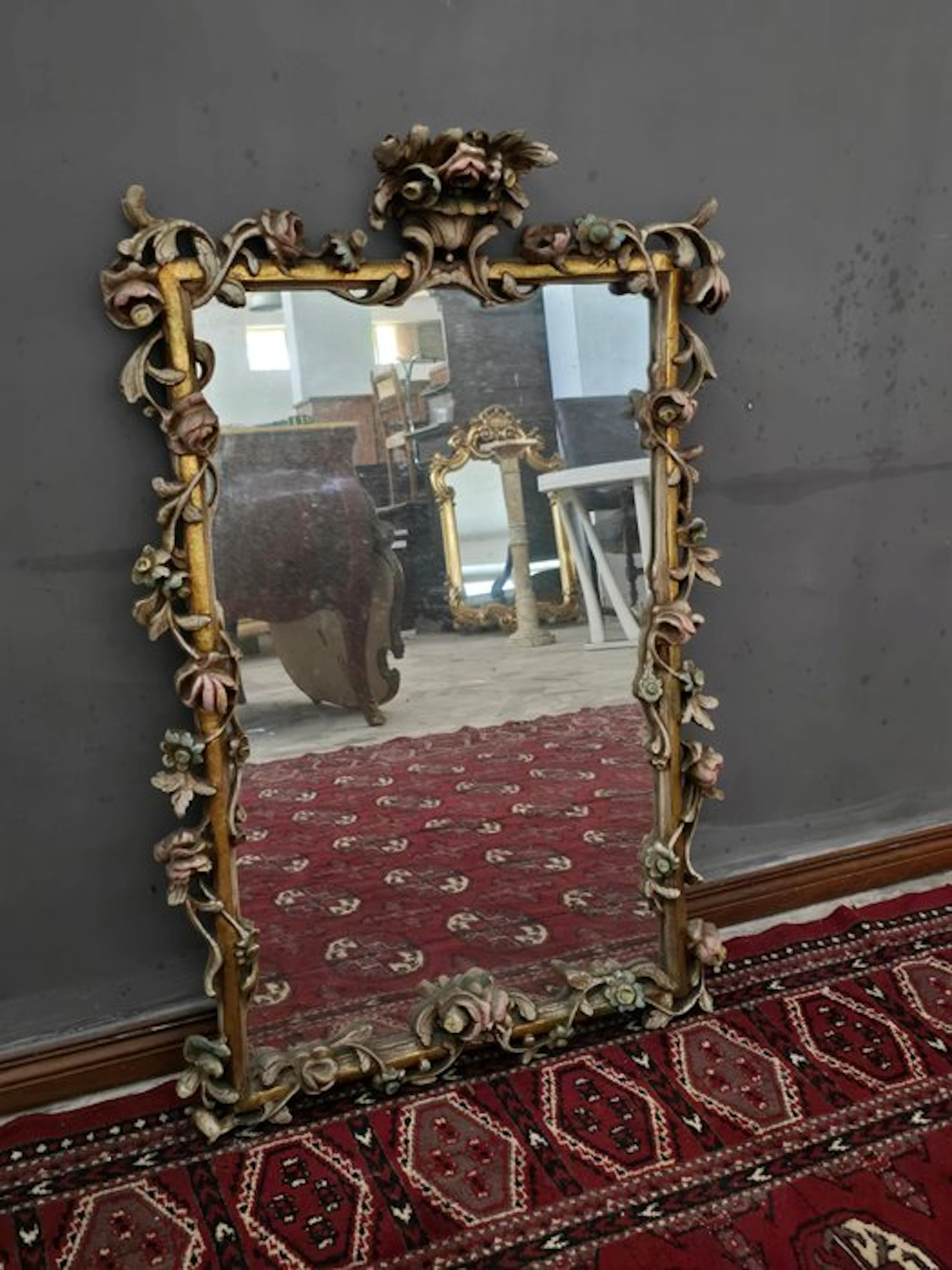 Wall mirror - Wood, Glass