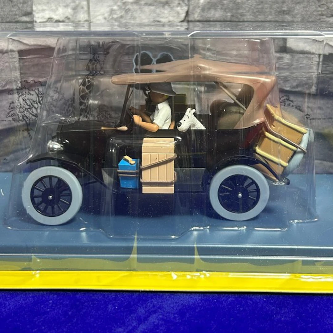 collection Hachette 1/24 - Model car - N°5 - La Ford T noire - (Tintin