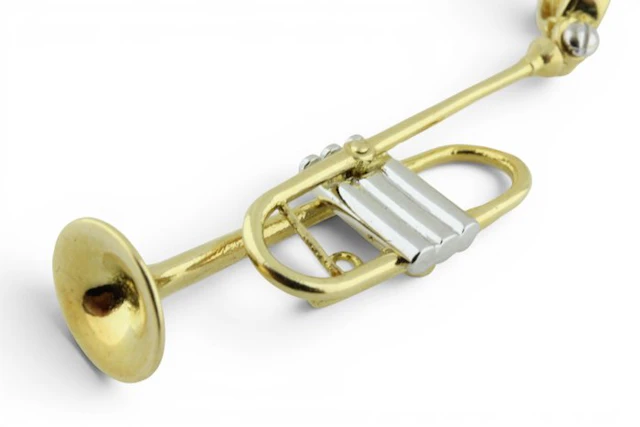 Pendant - 18 kt. Yellow gold, White gold