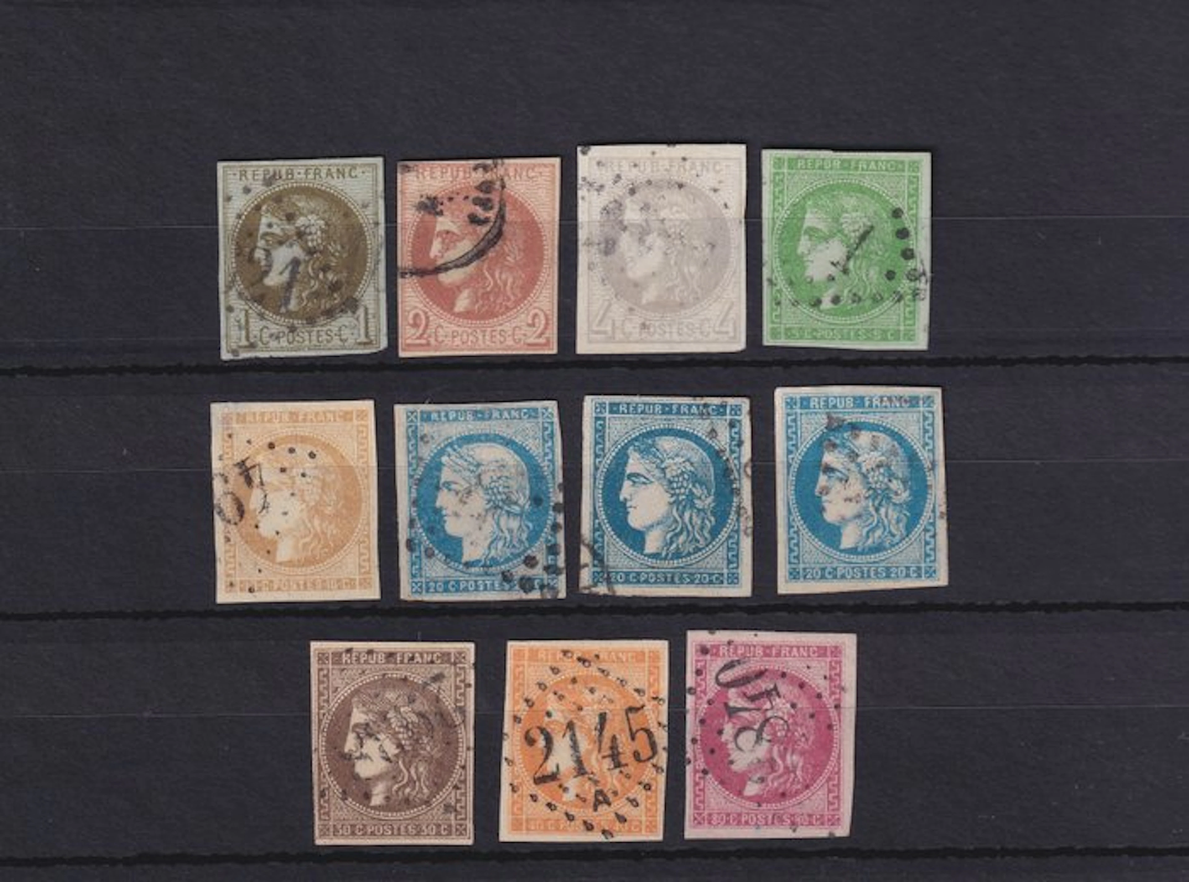 France 1870 - Côte 3,000€