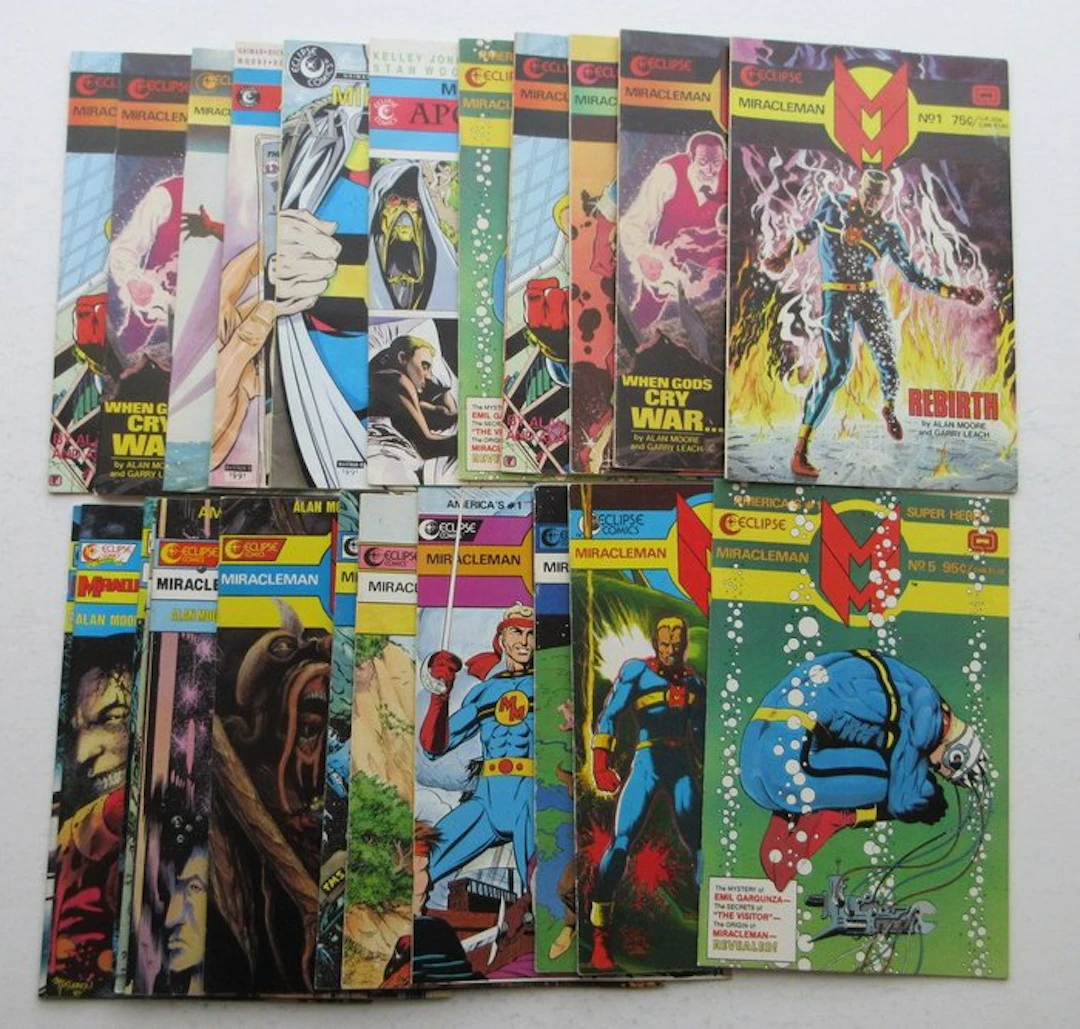 Miracleman - 24 delen - 24 Comic - First edition - 1985/1992