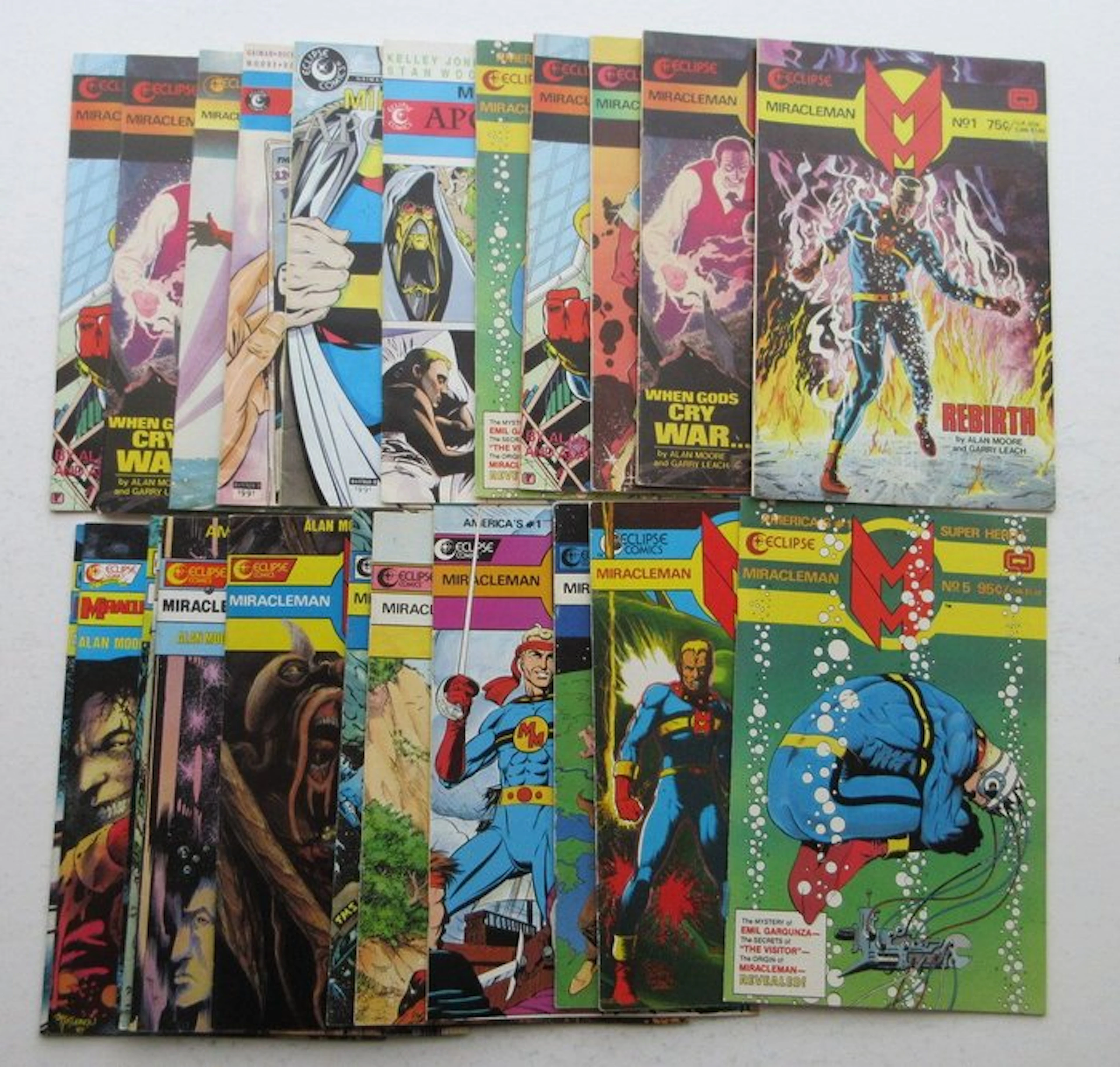 Miracleman - 24 delen - 24 Comic - First edition - 1985/1992