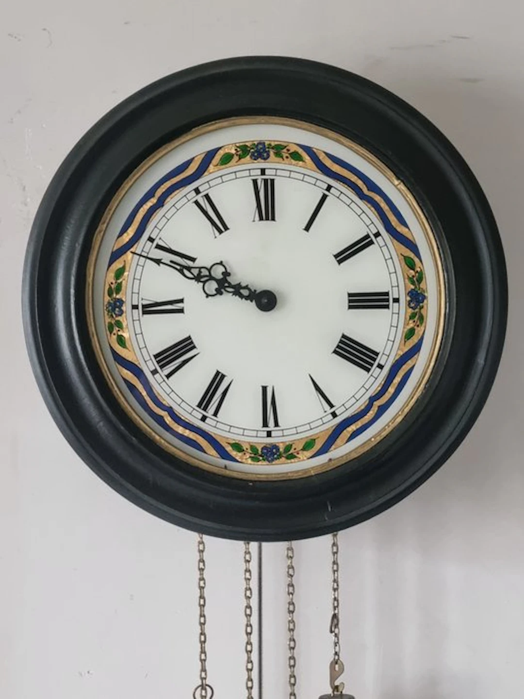 wall clock - FHS - Wood - 1960-1970 - Wall clock FHS Germany