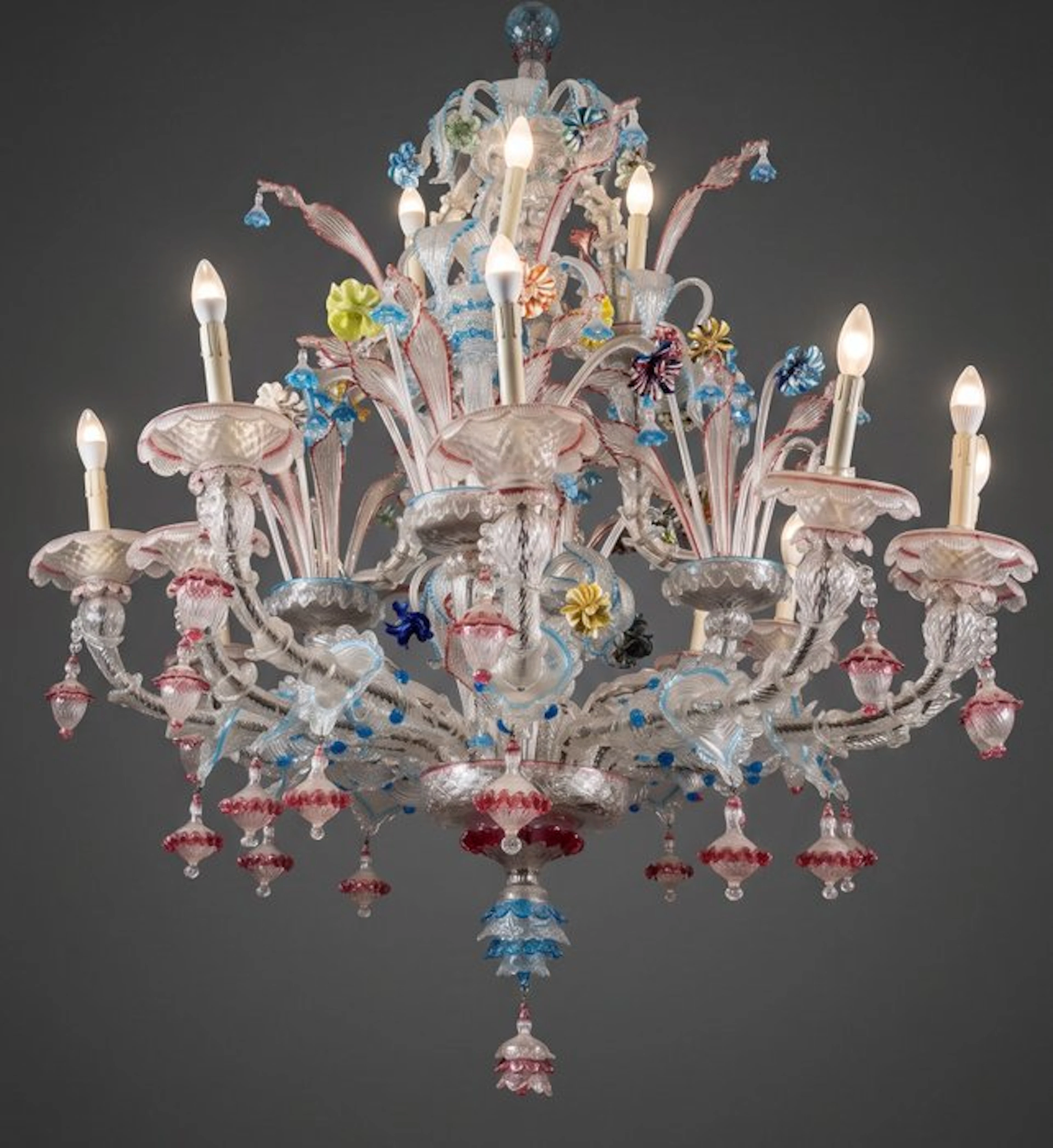 Chandelier - Murano glass - Ca Rezzonico chandelier